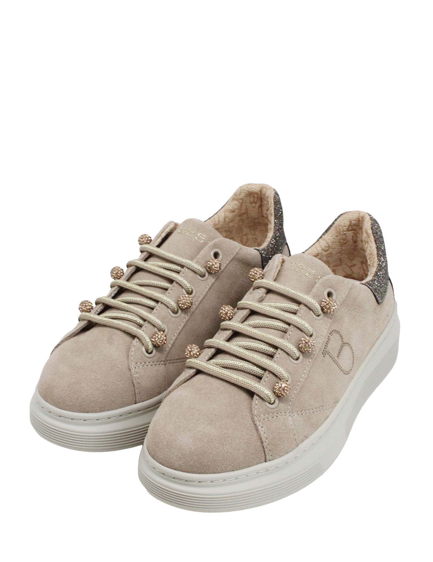 Sneakers Beige Tosca Blu