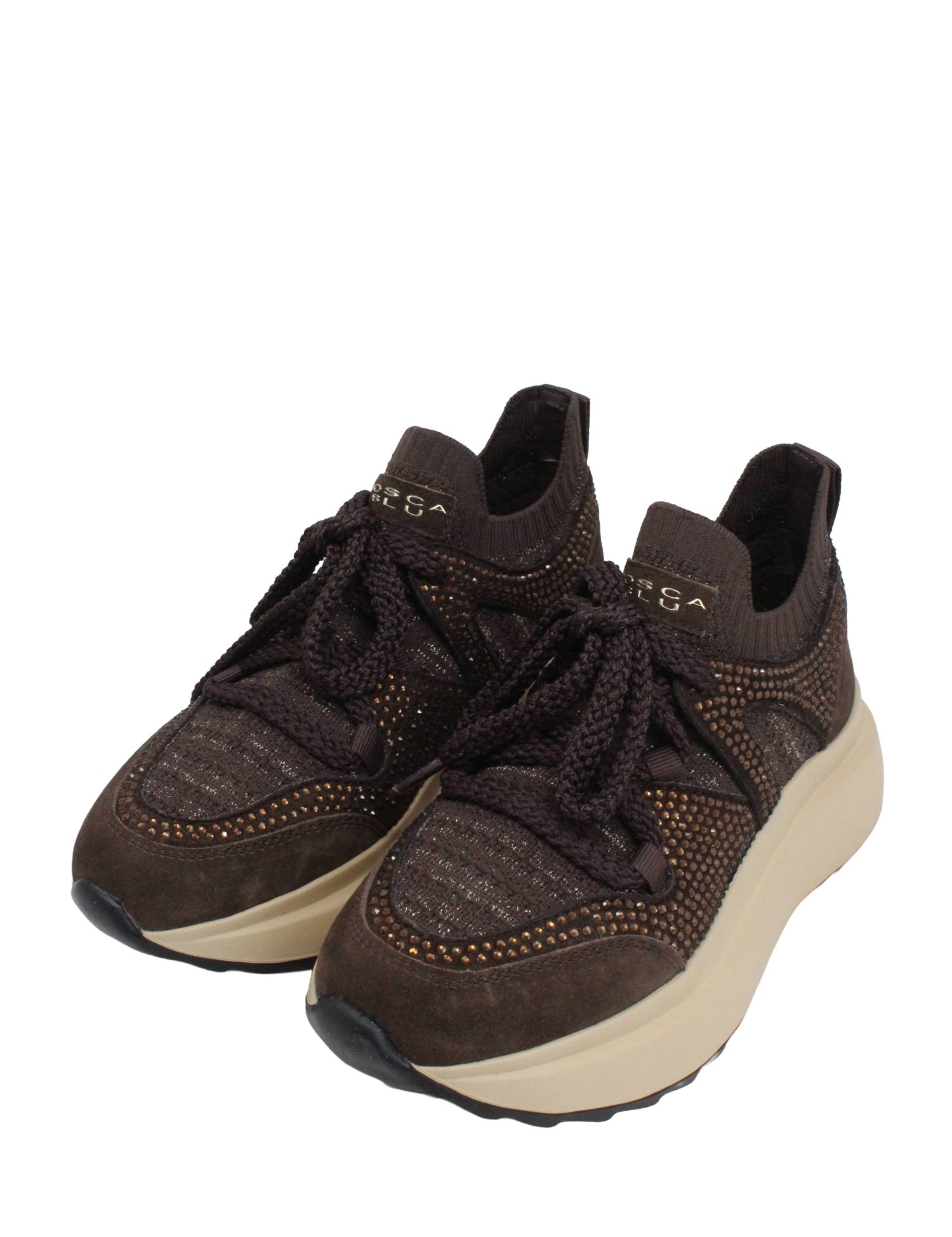 Sneakers Marrone Tosca Blu