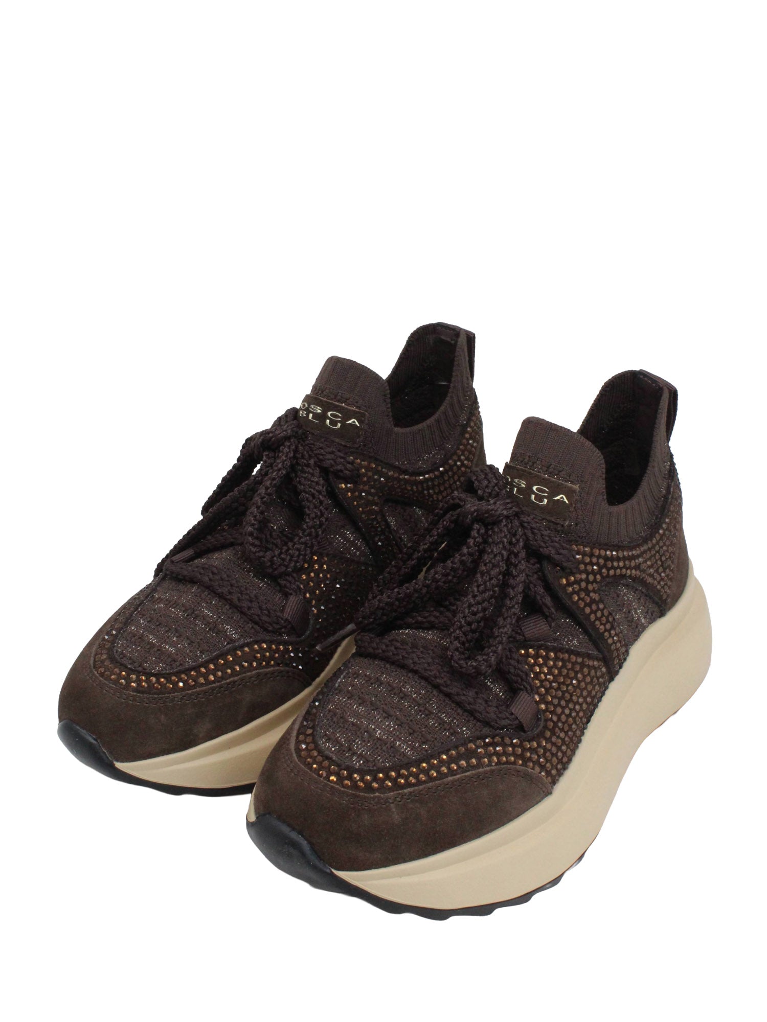 Sneakers Marrone Tosca Blu