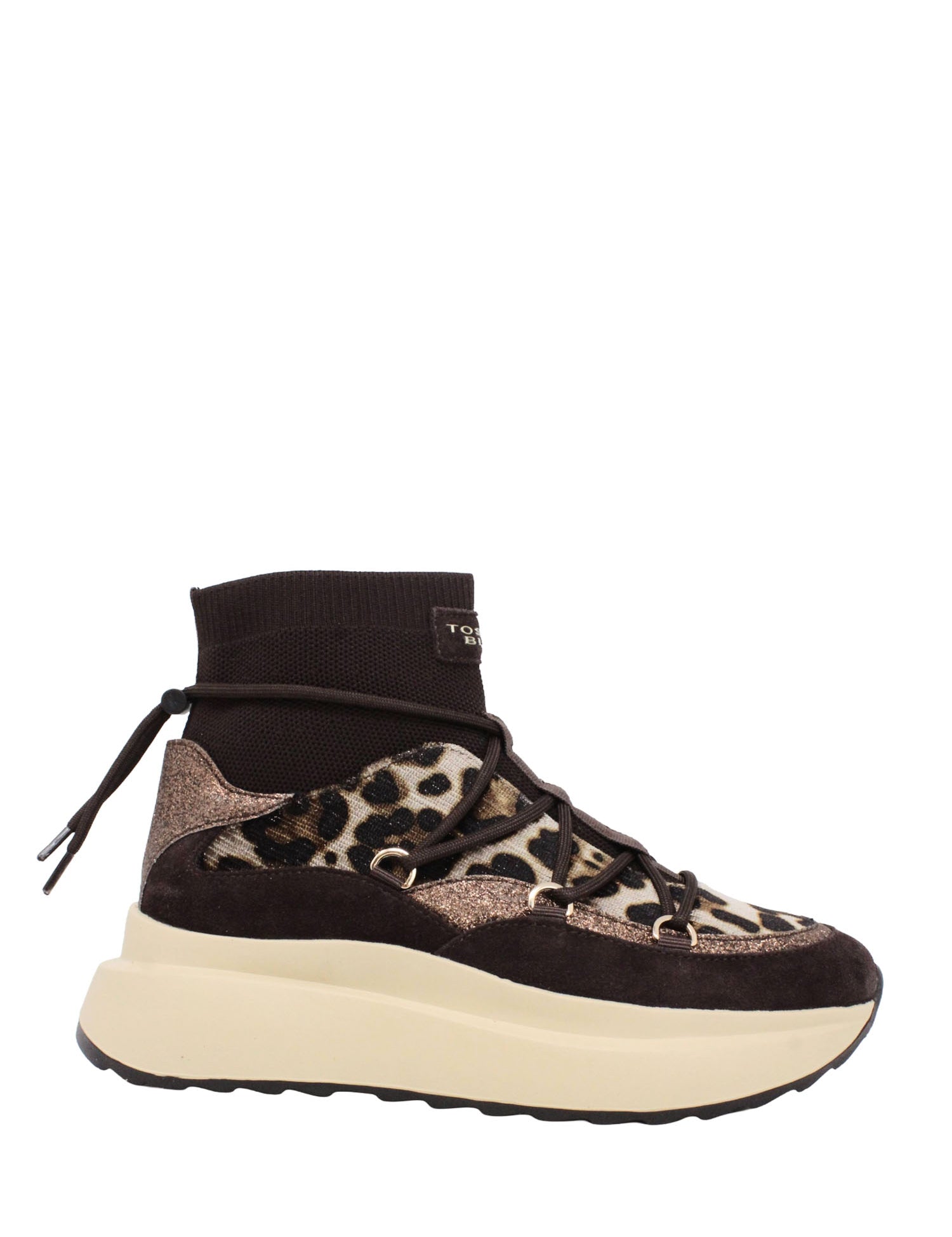 Sneakers Marrone Tosca Blu