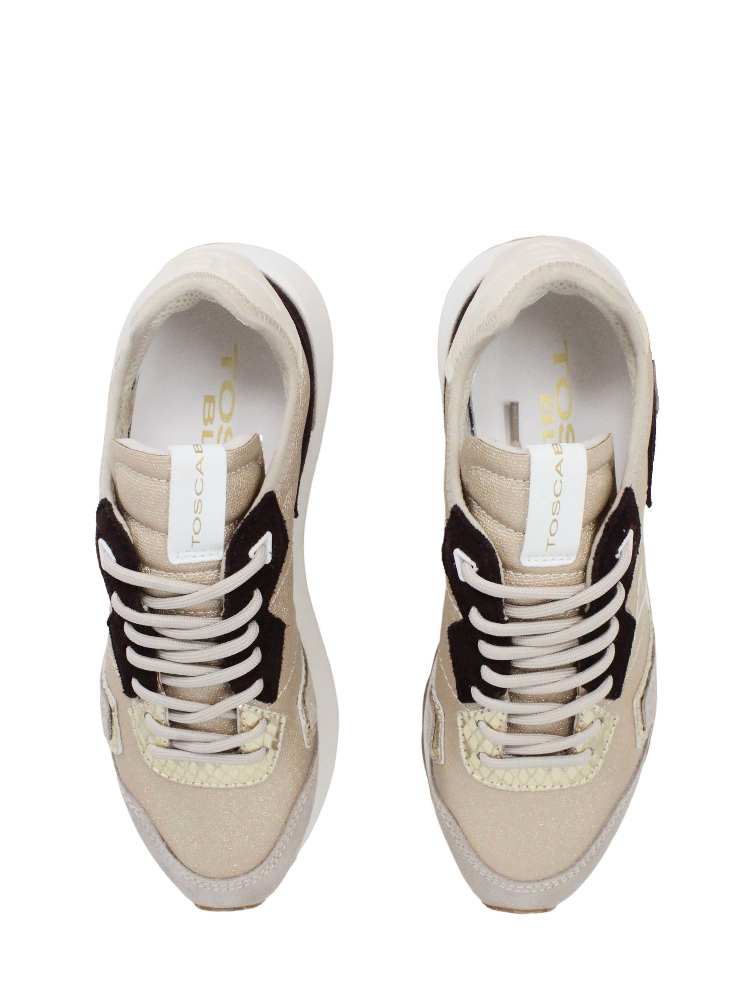 Sneakers Beige Tosca Blu