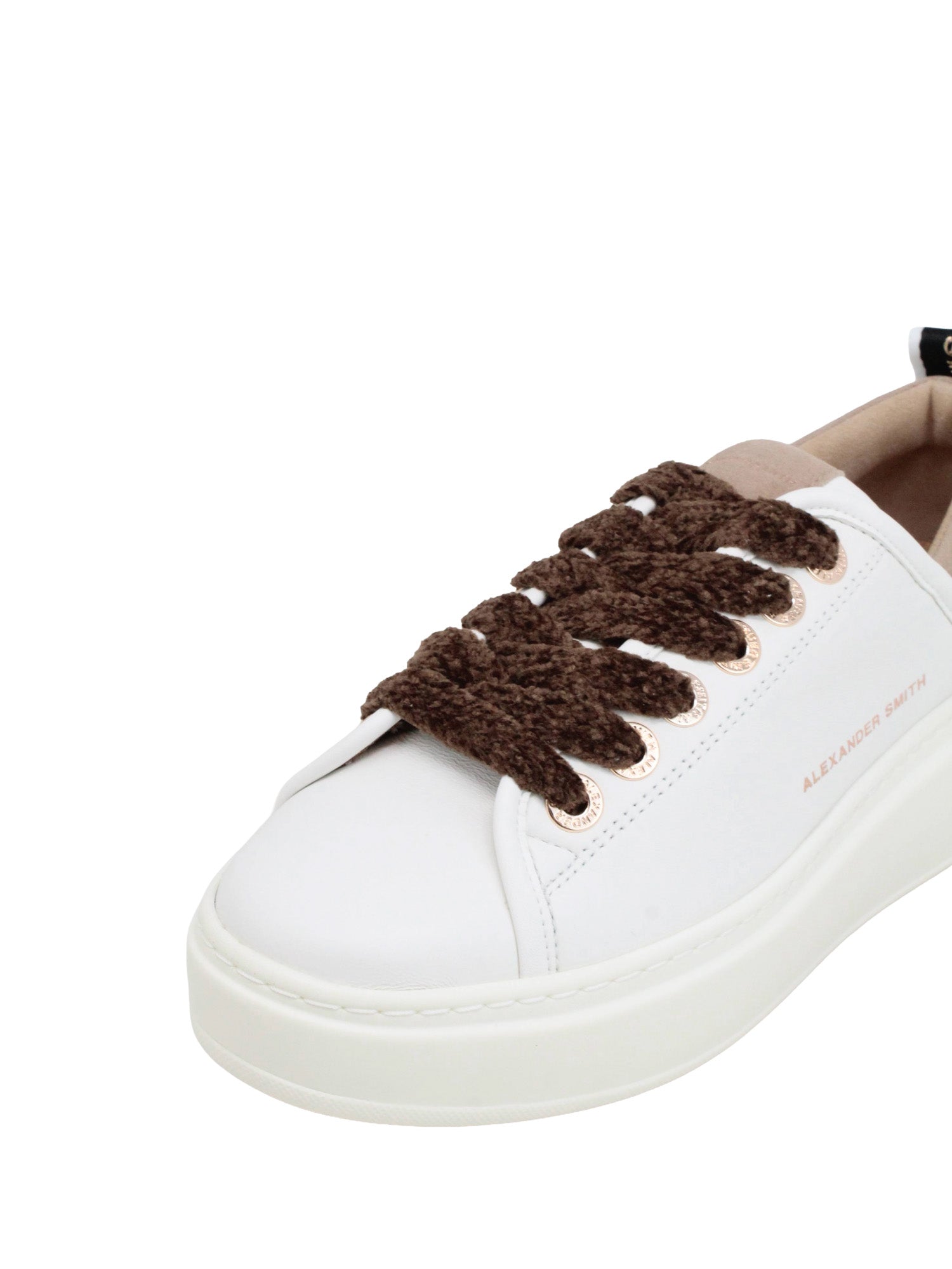 Sneakers Bianco Beige Alexander Smith