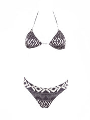 Costumi Nero Beige F**k