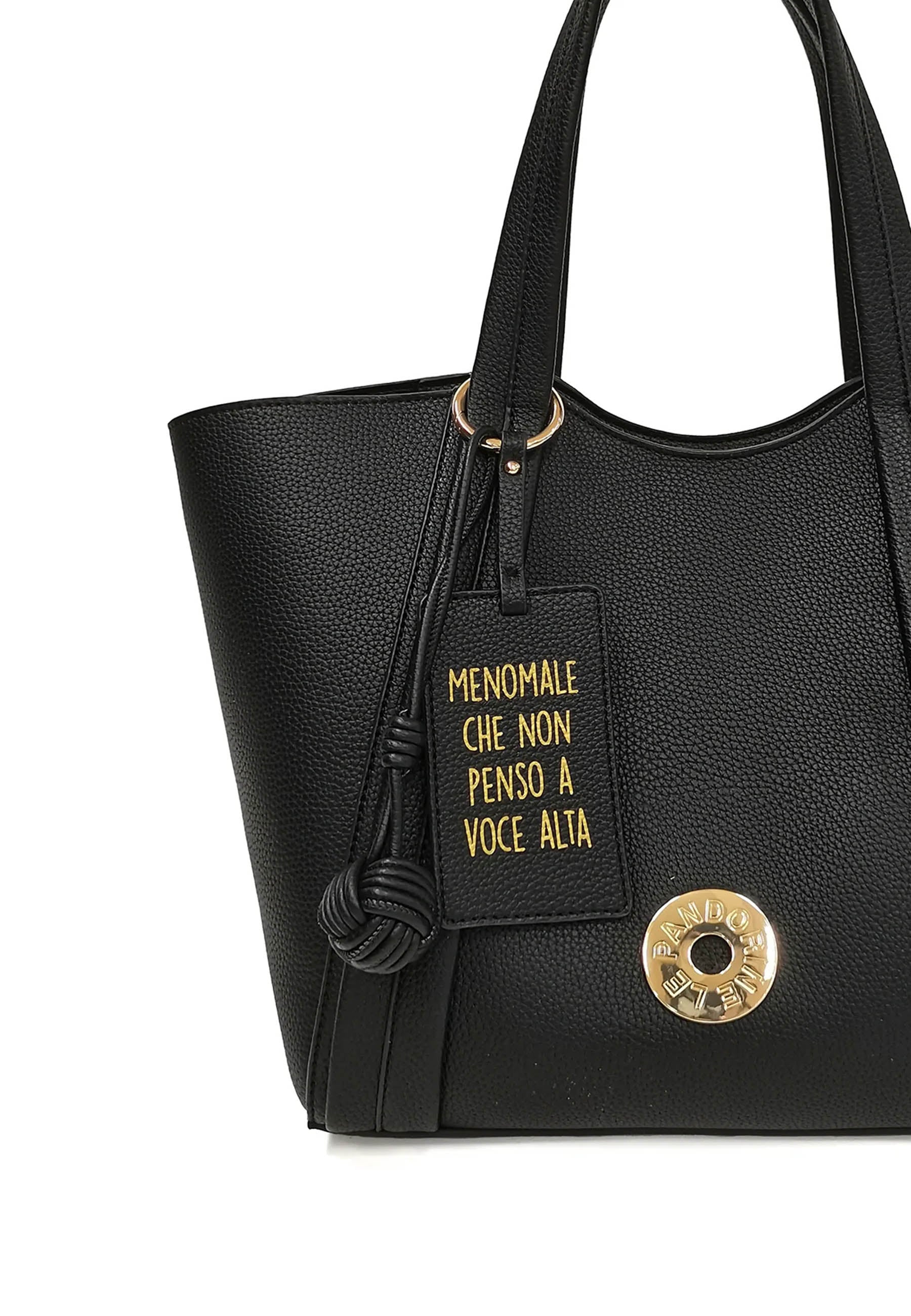 Shopper Nero Le Pandorine