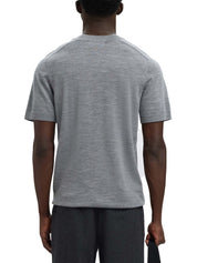 T-shirt Grigio Selected Homme Black
