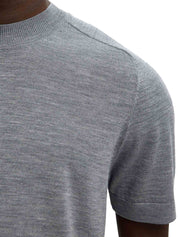 T-shirt Grigio Selected Homme Black