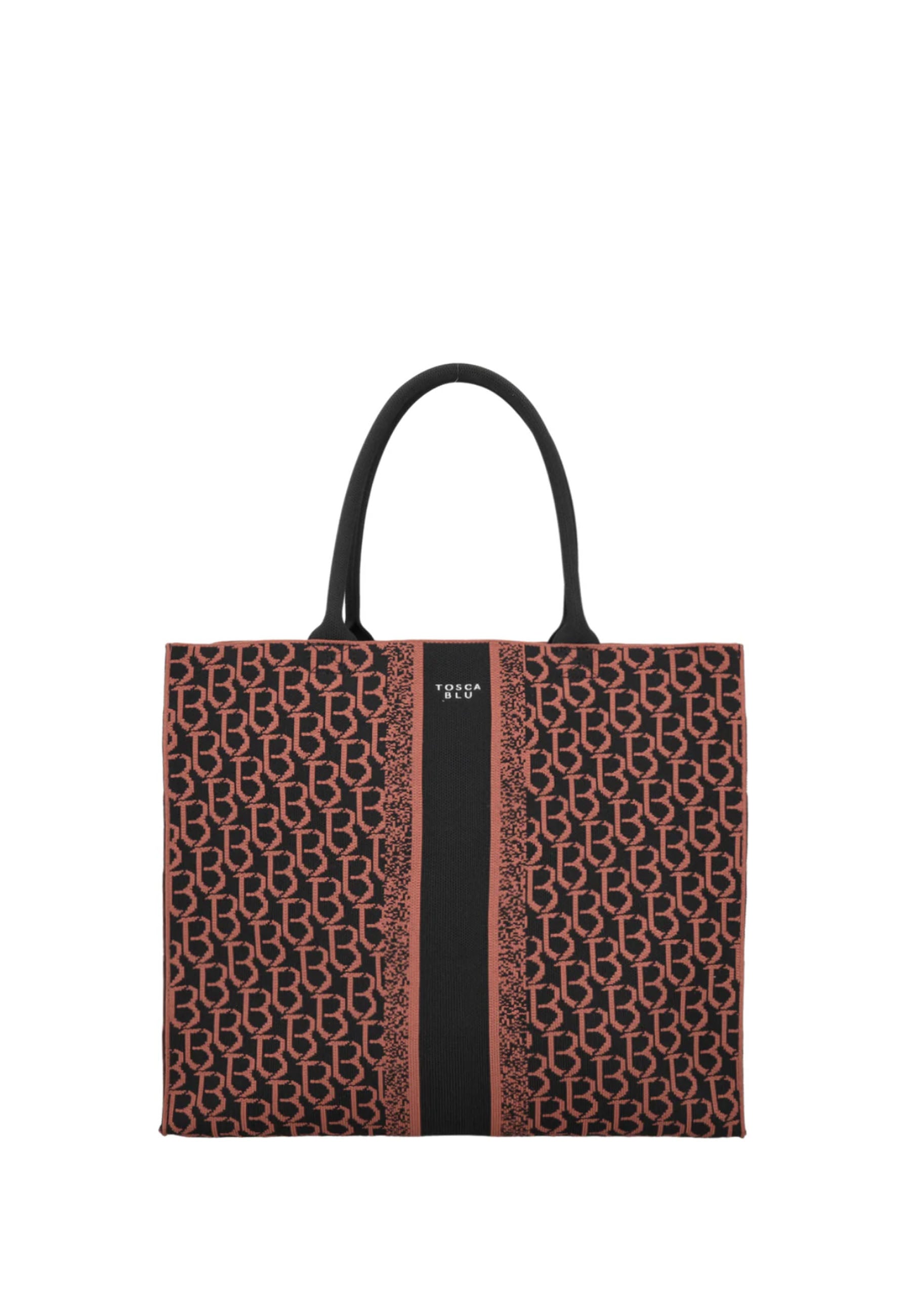 Shopper Nero Tosca Blu