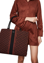 Shopper Nero Tosca Blu