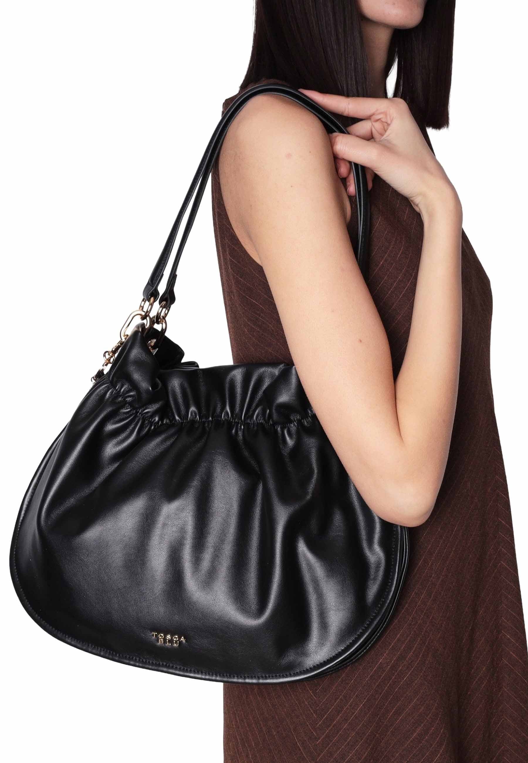 Borse a spalla Nero Tosca Blu