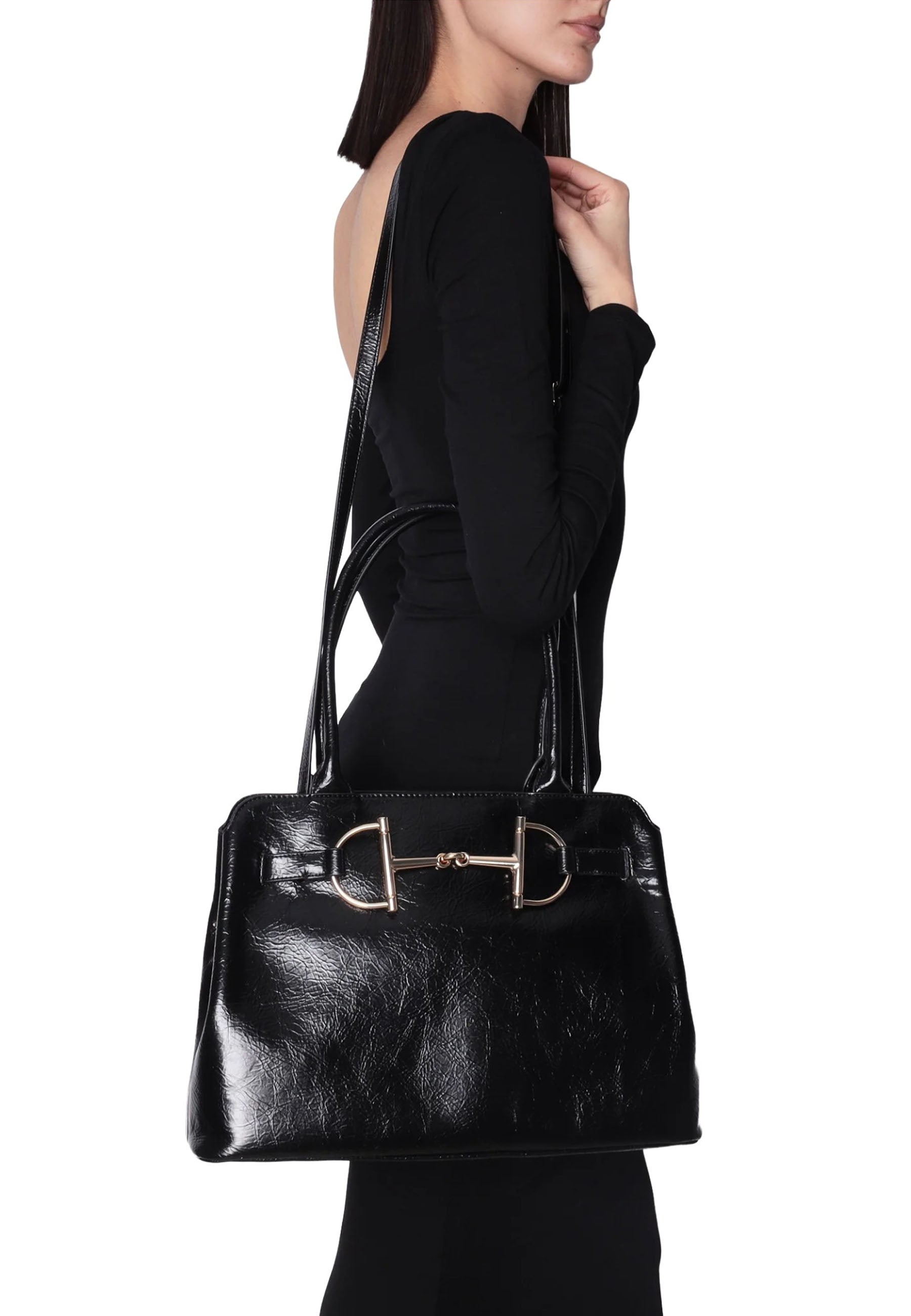 Borse a spalla Nero Tosca Blu