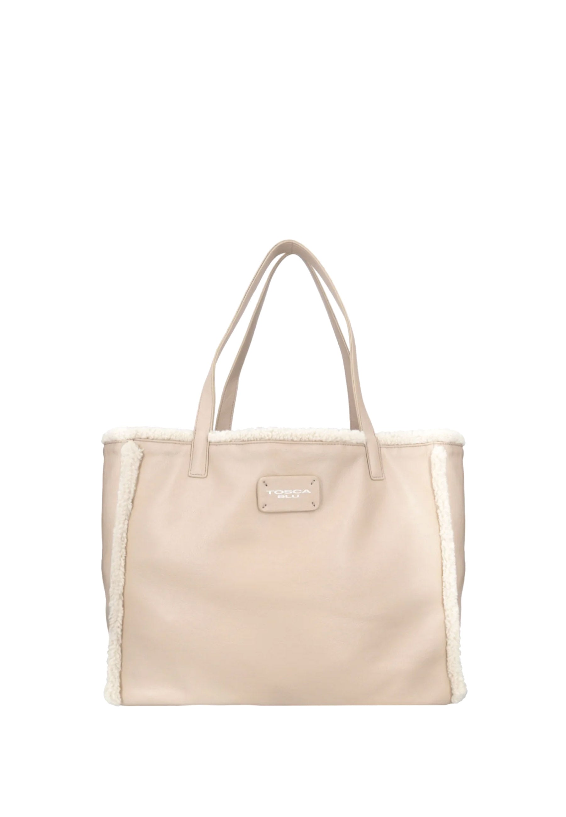 Shopper Beige Tosca Blu