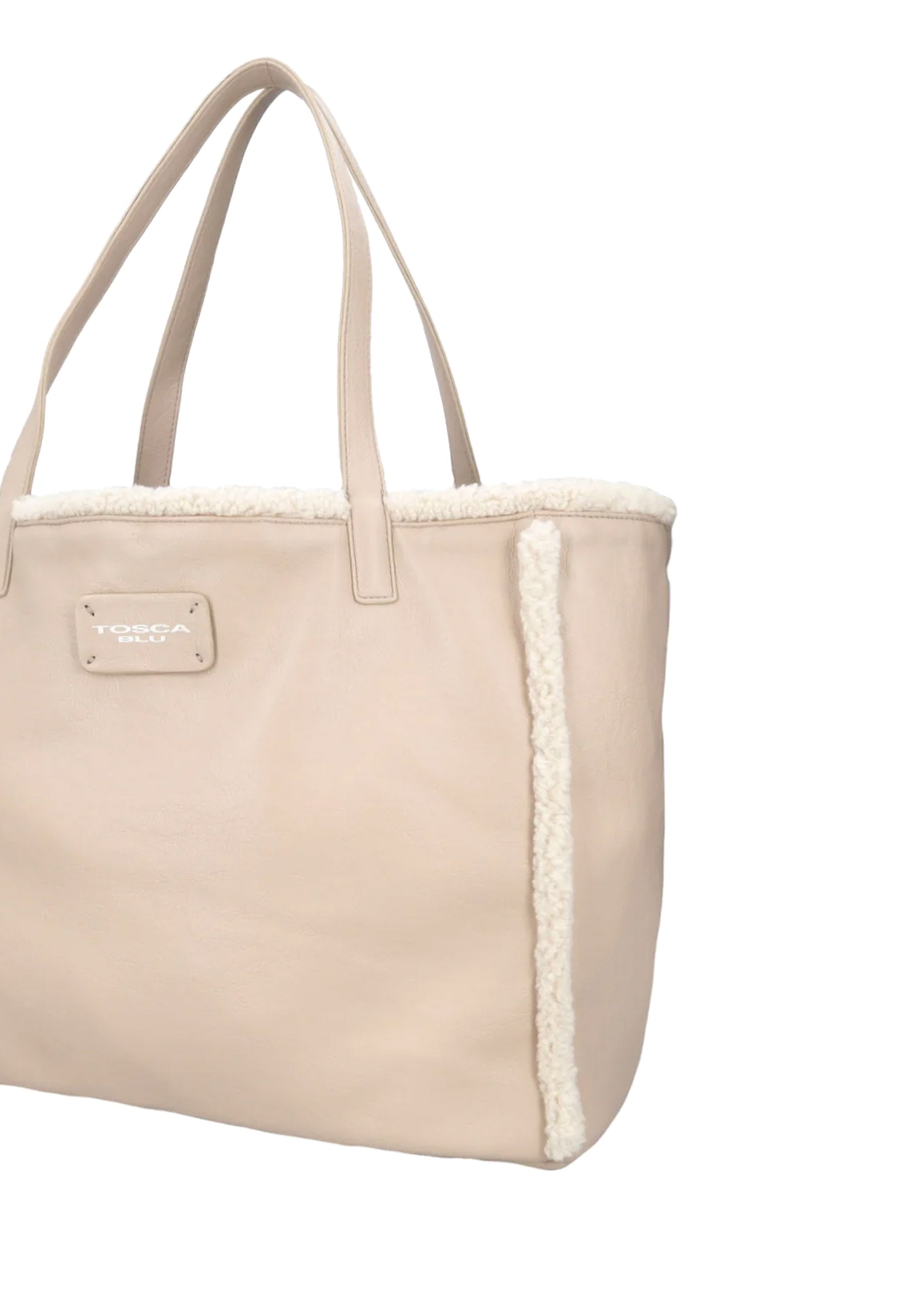 Shopper Beige Tosca Blu