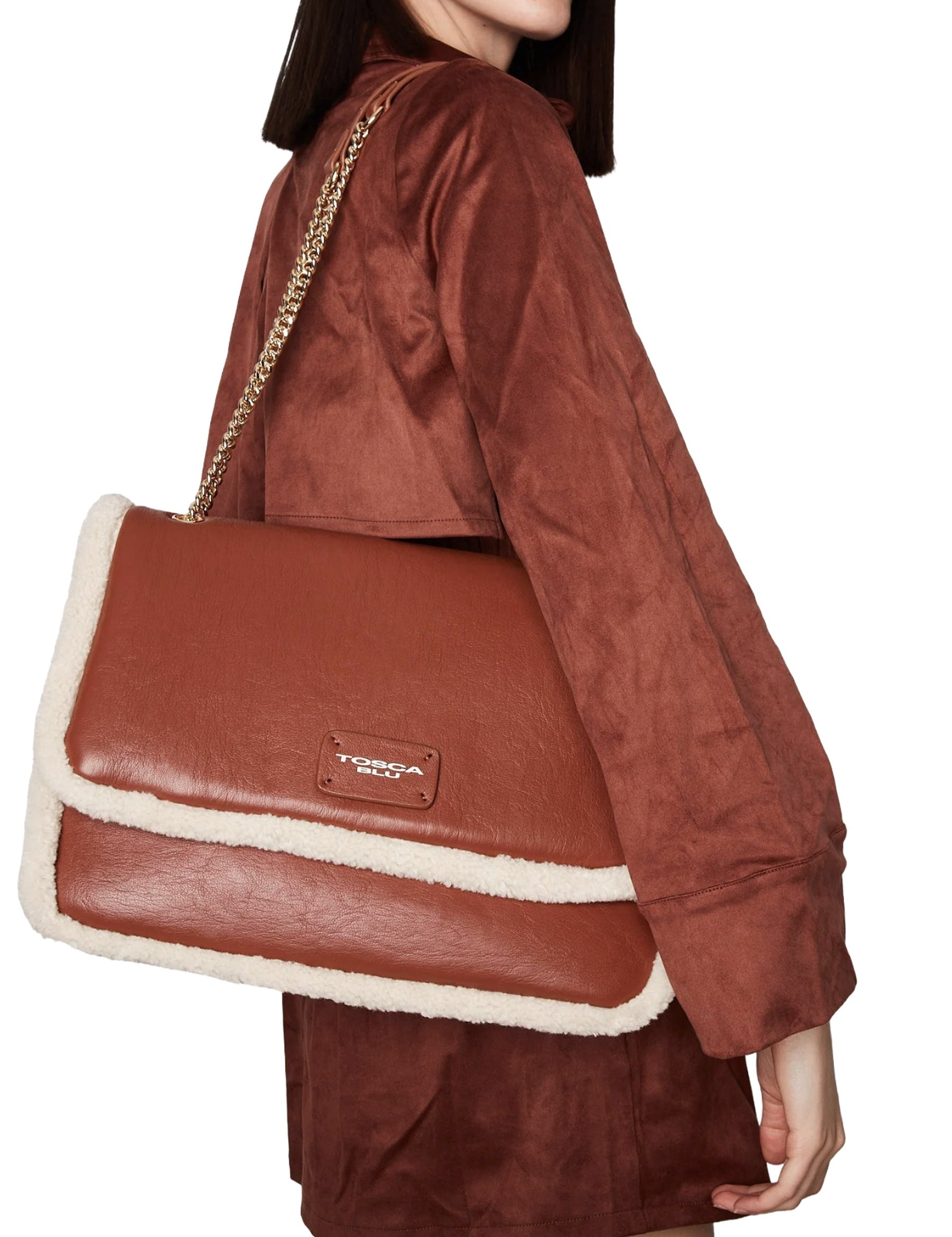 Tracolla Marrone Tosca Blu