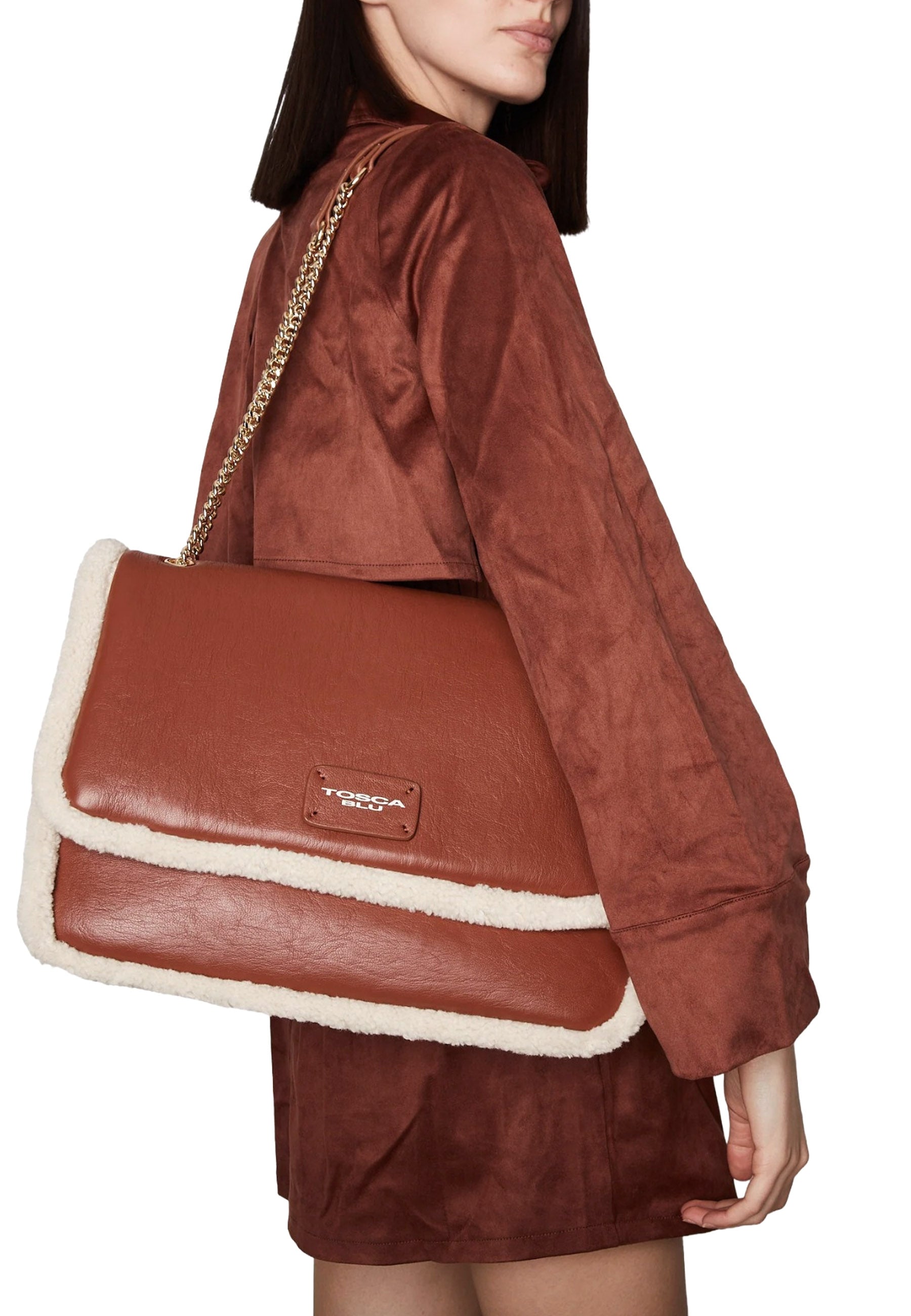 Tracolla Marrone Tosca Blu