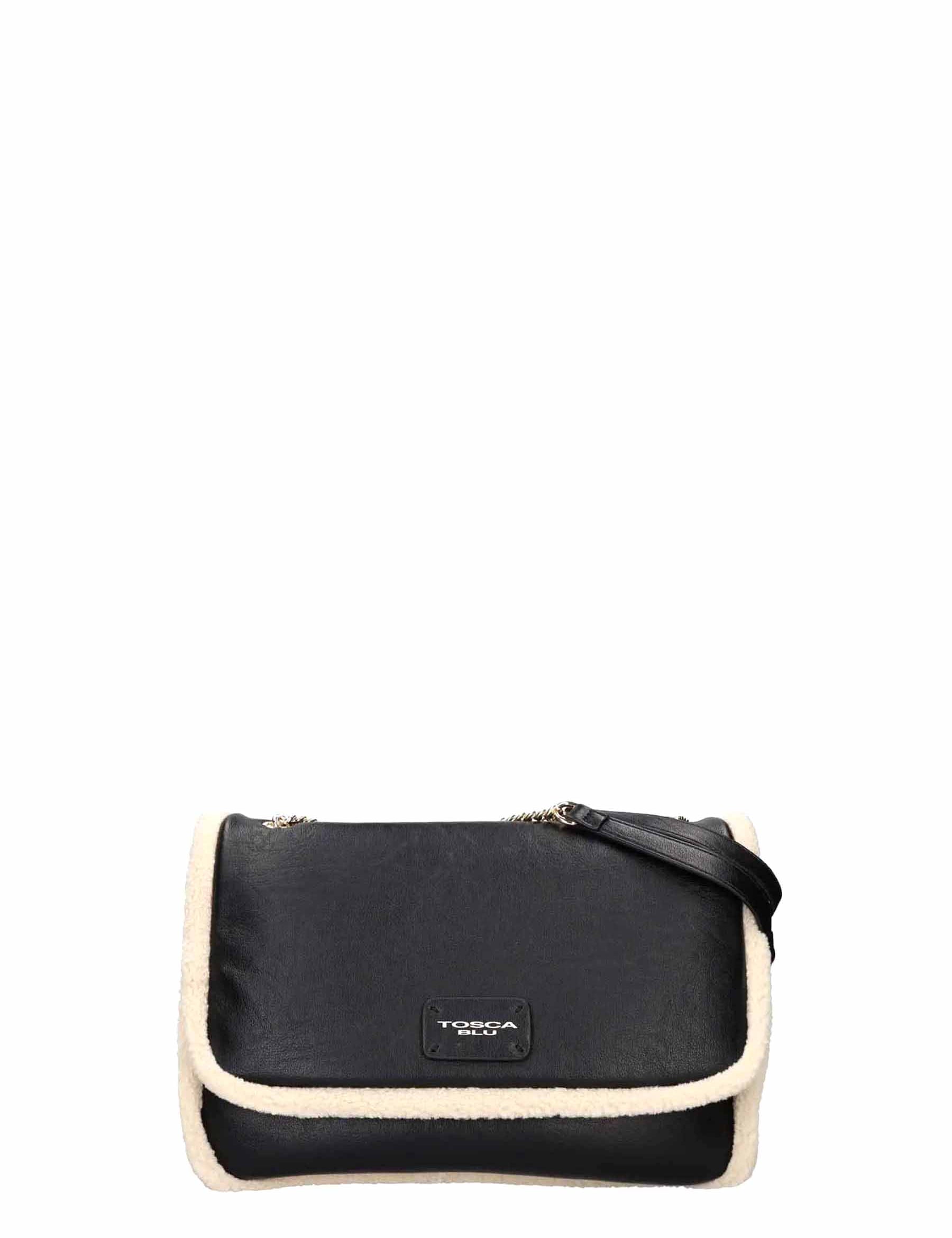 Tracolla Nero Tosca Blu