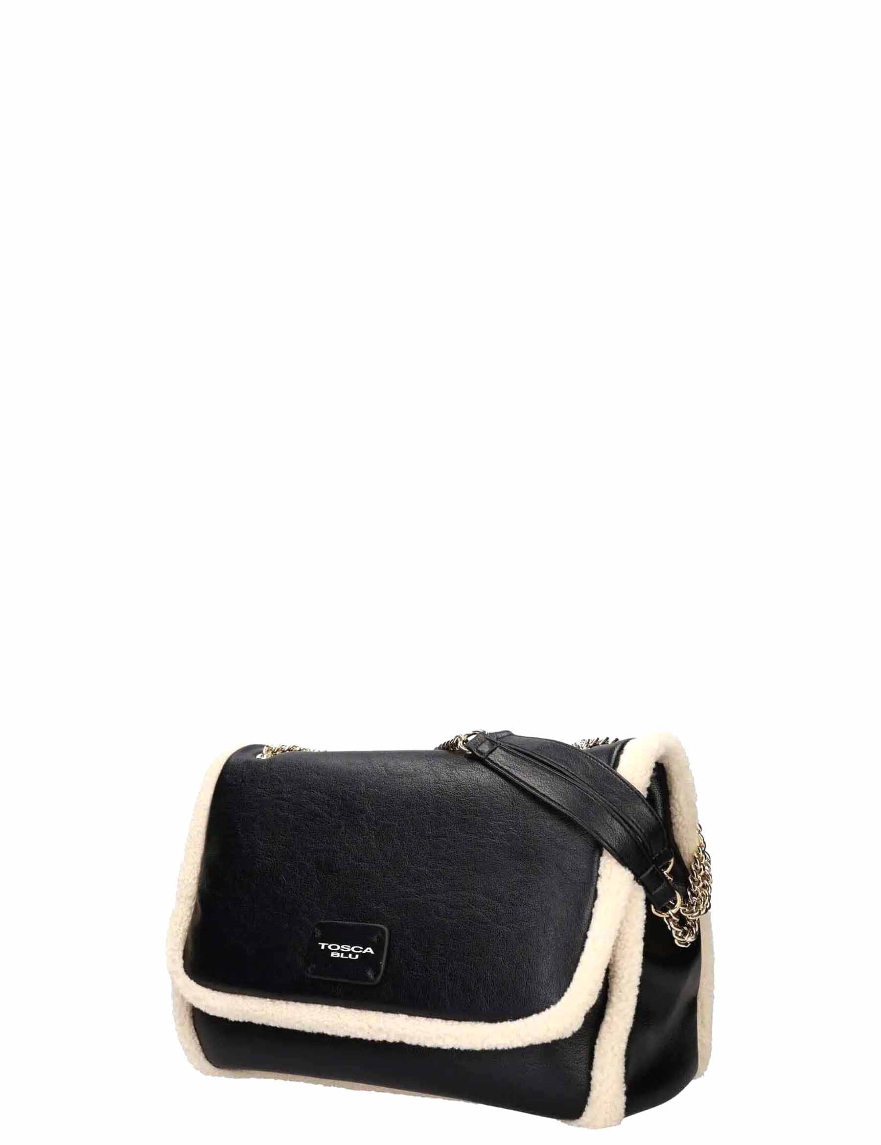Tracolla Nero Tosca Blu