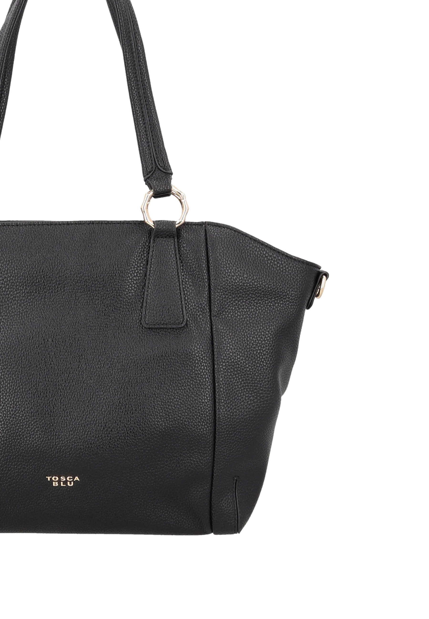 Shopper Nero Tosca Blu