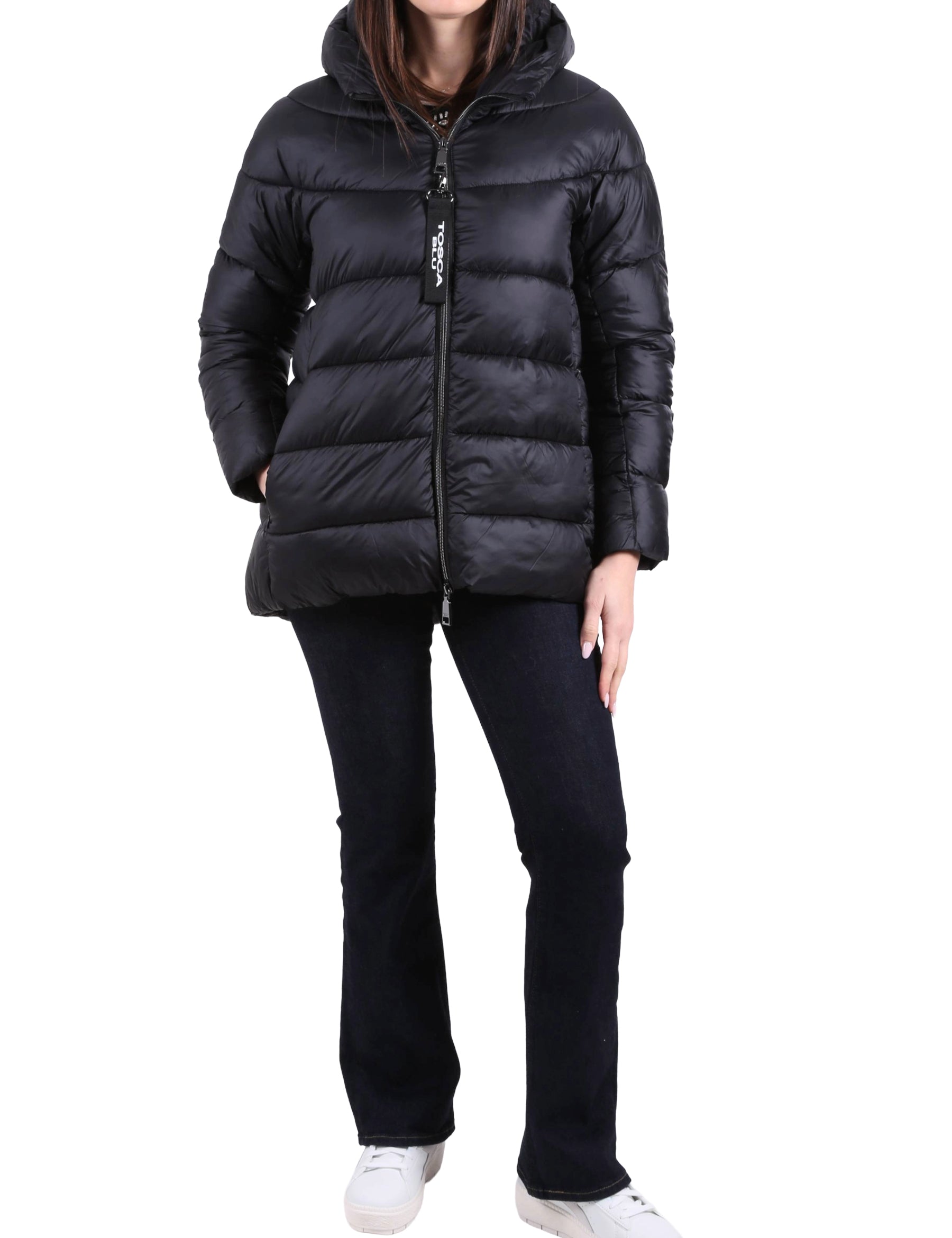 Piumini Nero Tosca Blu