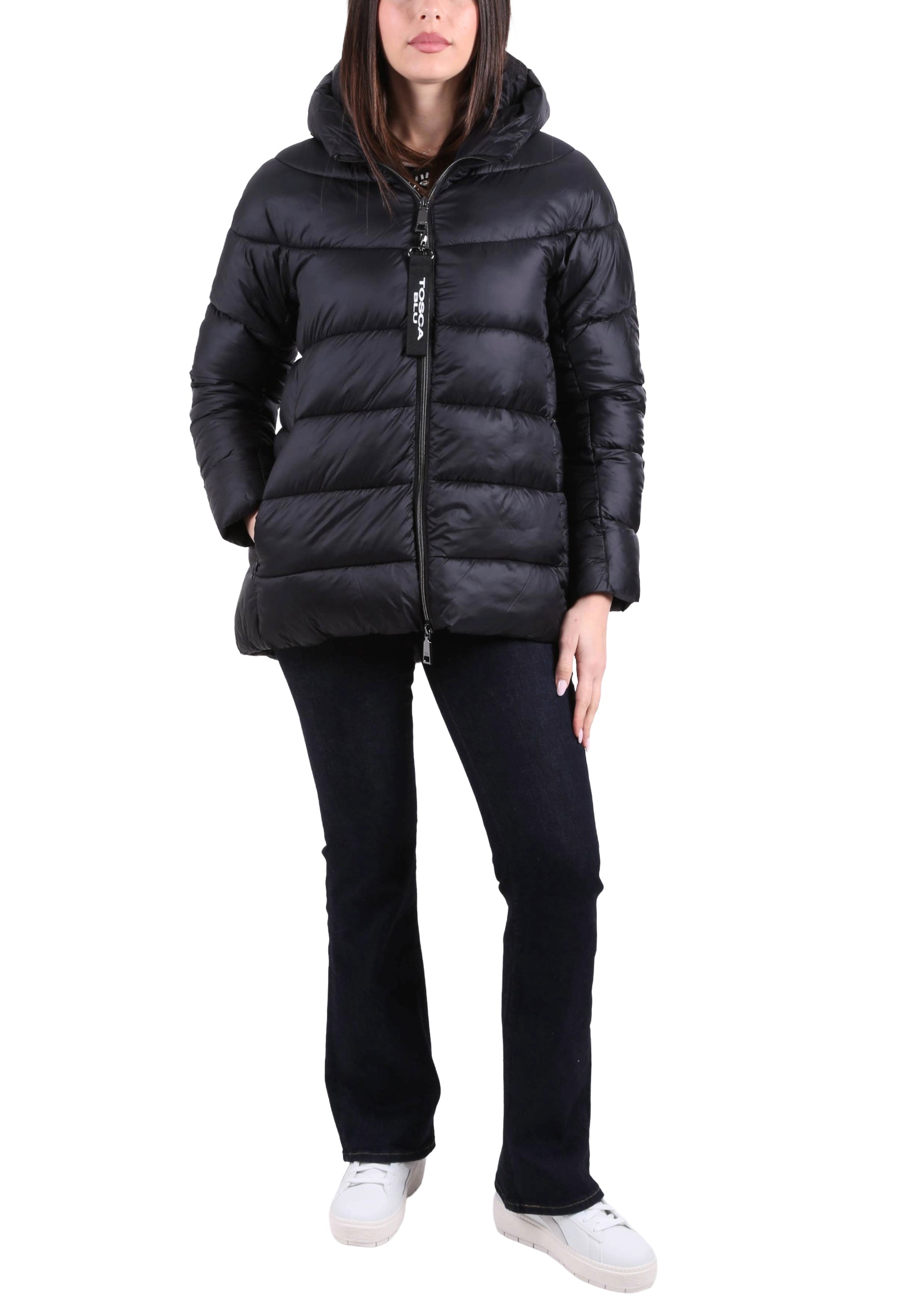 Piumini Nero Tosca Blu