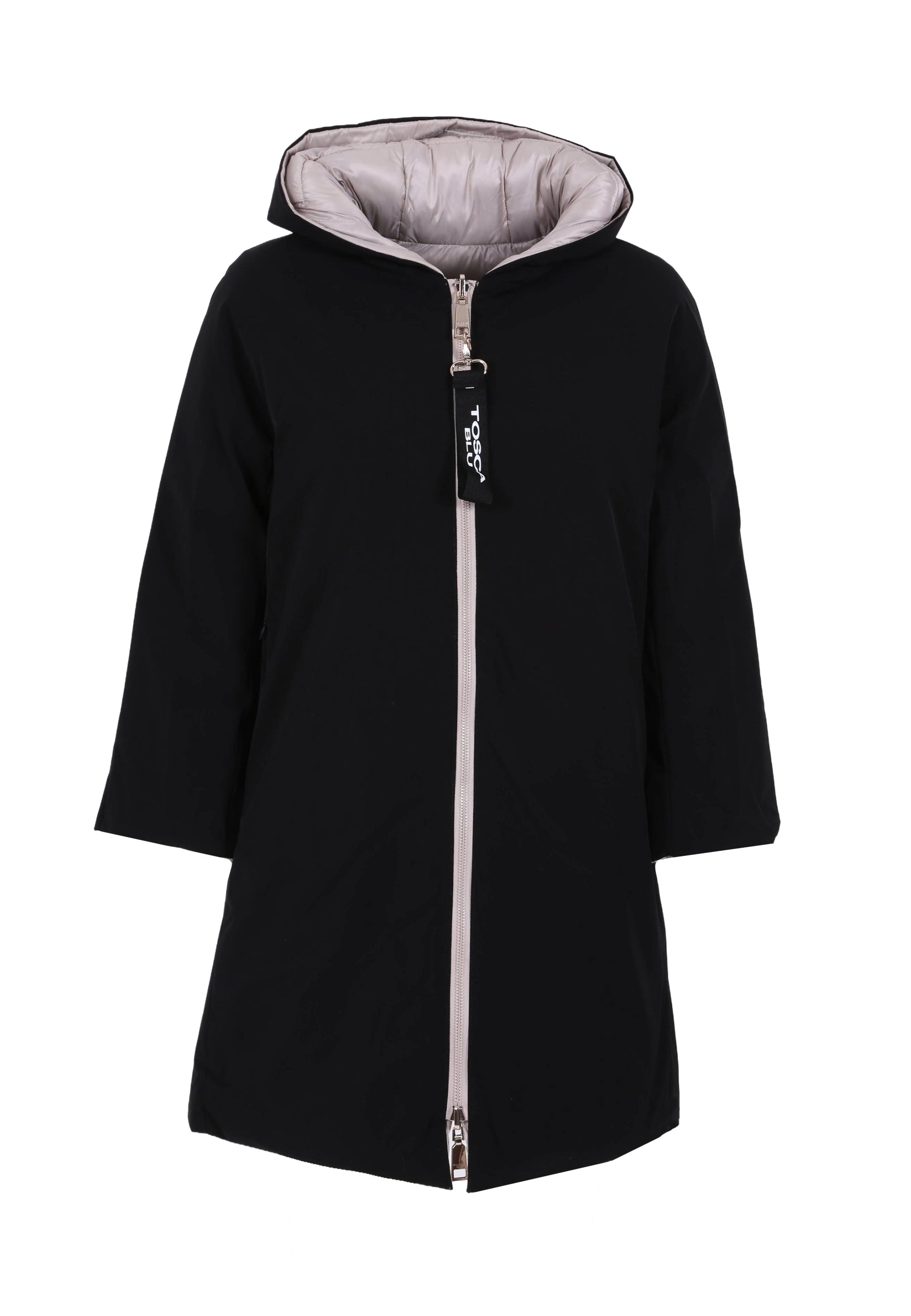 Piumini Nero Tosca Blu