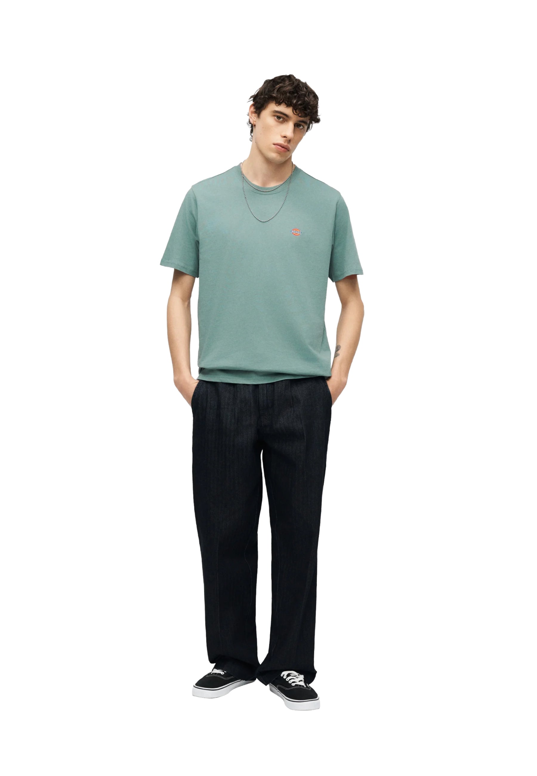 T-shirt Turchese Dickies