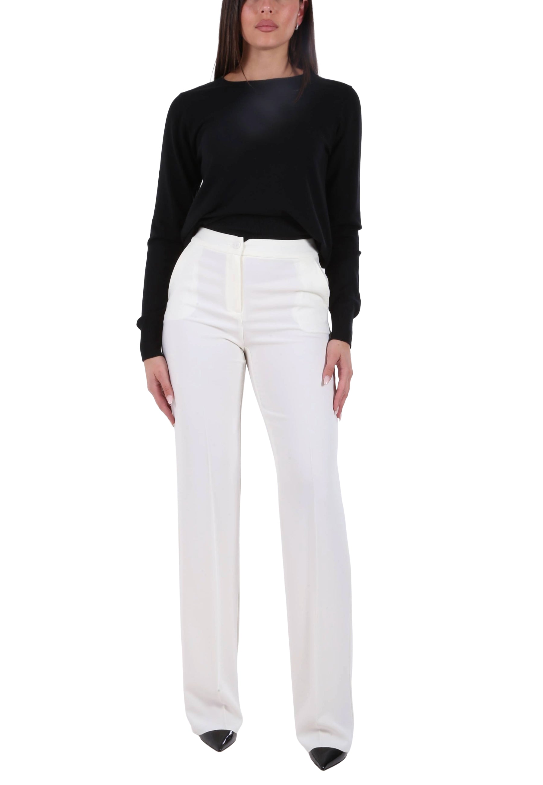 Pantaloni Bianco Pennyblack