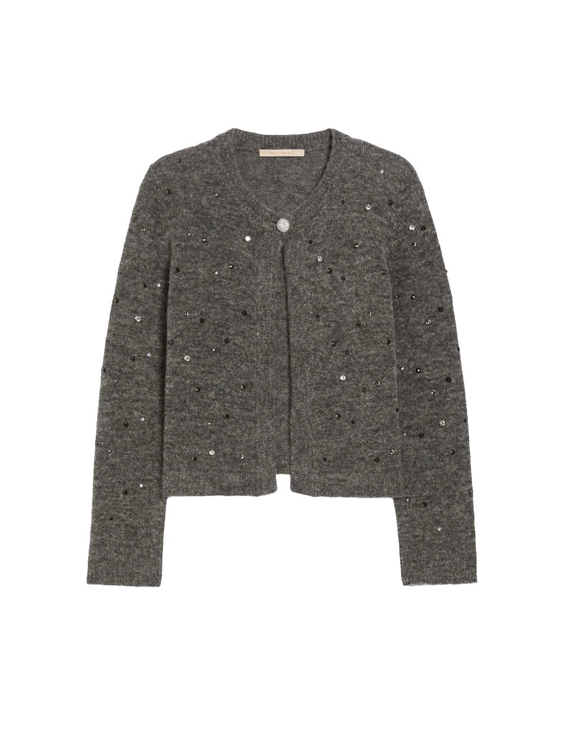 Cardigan Grigio Pennyblack