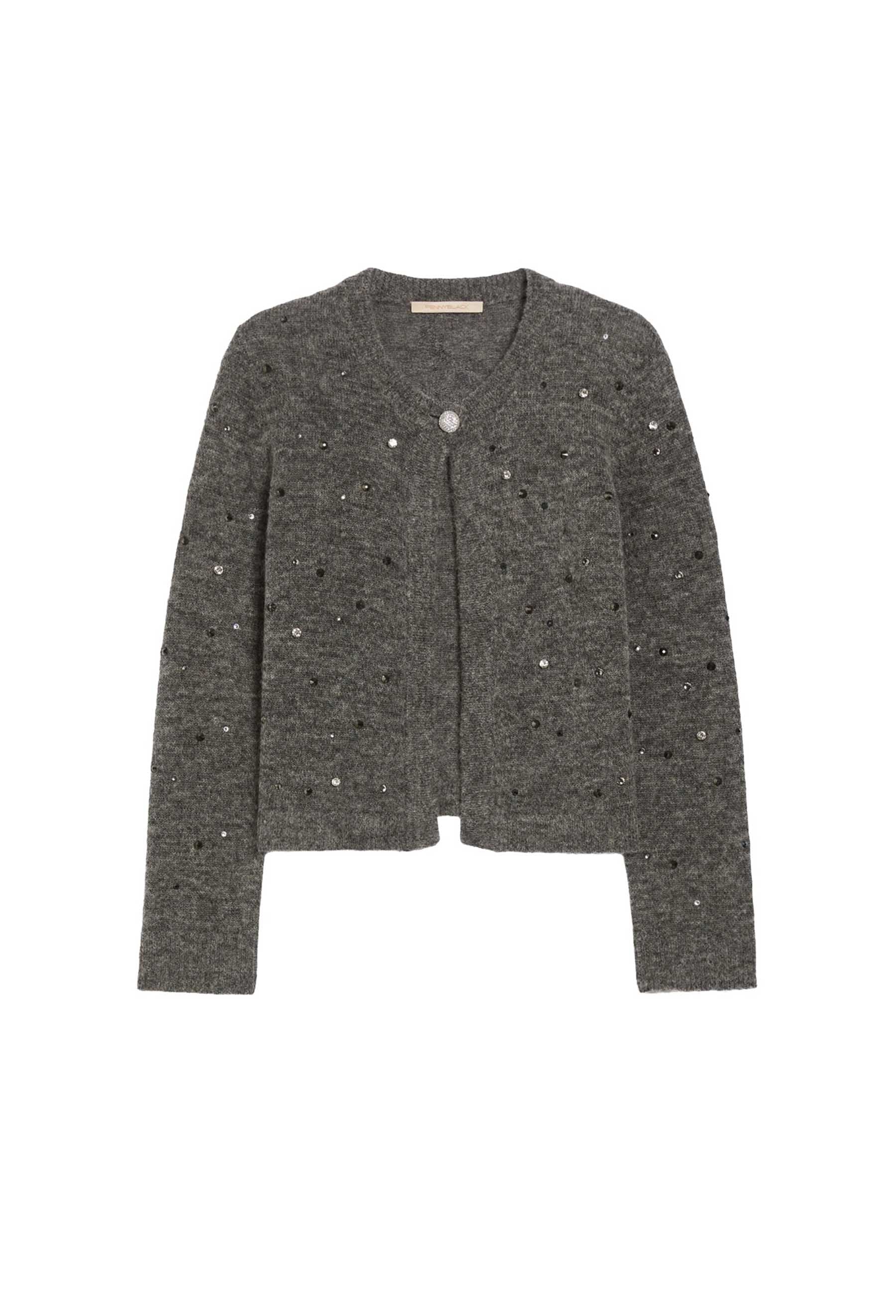 Cardigan Grigio Pennyblack