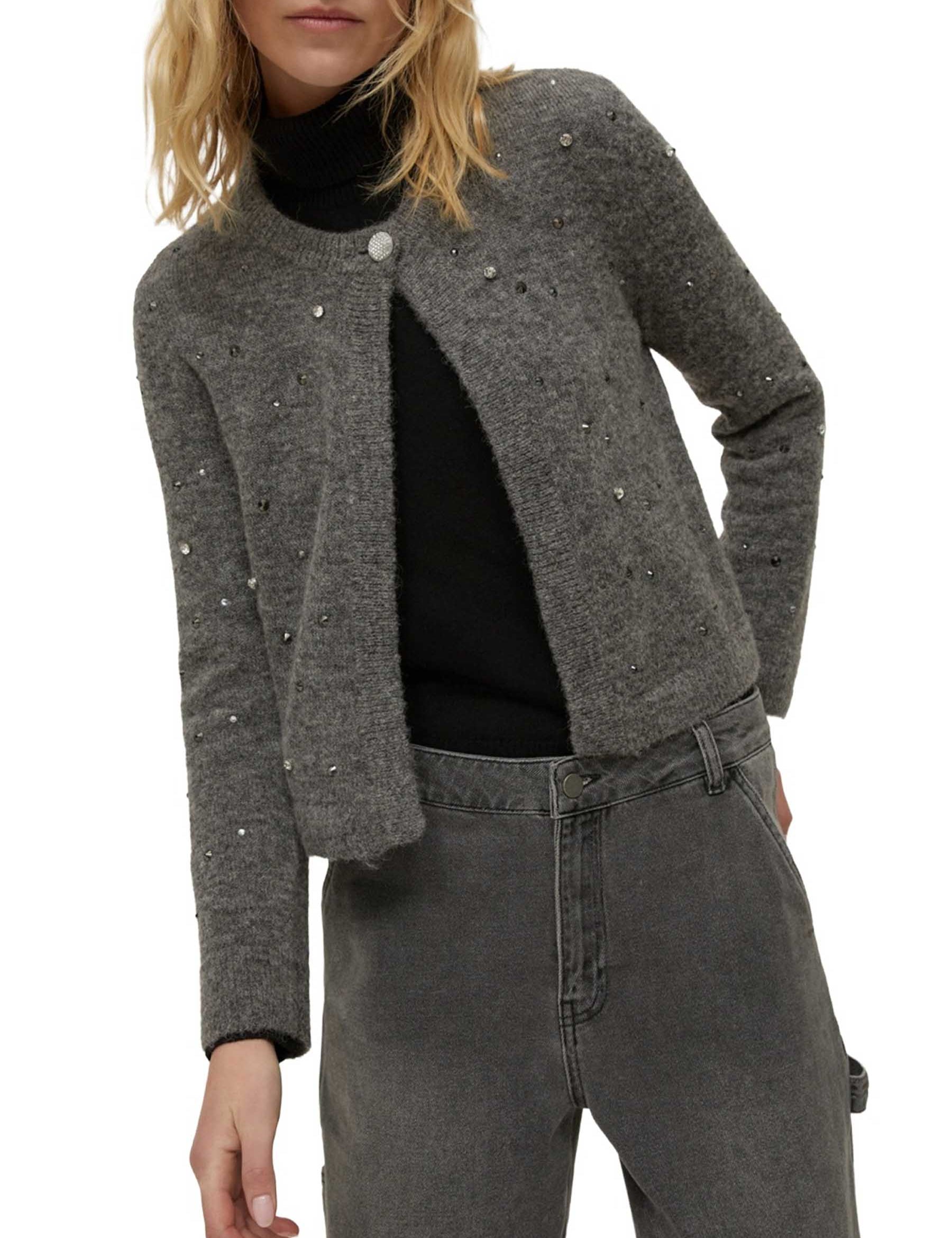 Cardigan Grigio Pennyblack