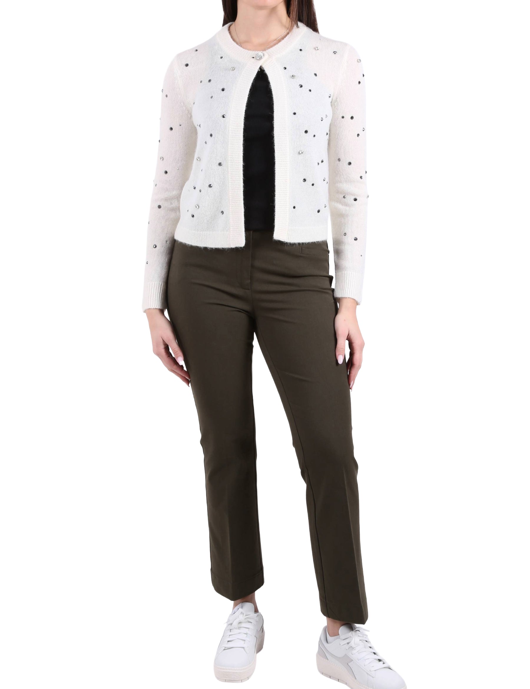 Cardigan Bianco Pennyblack