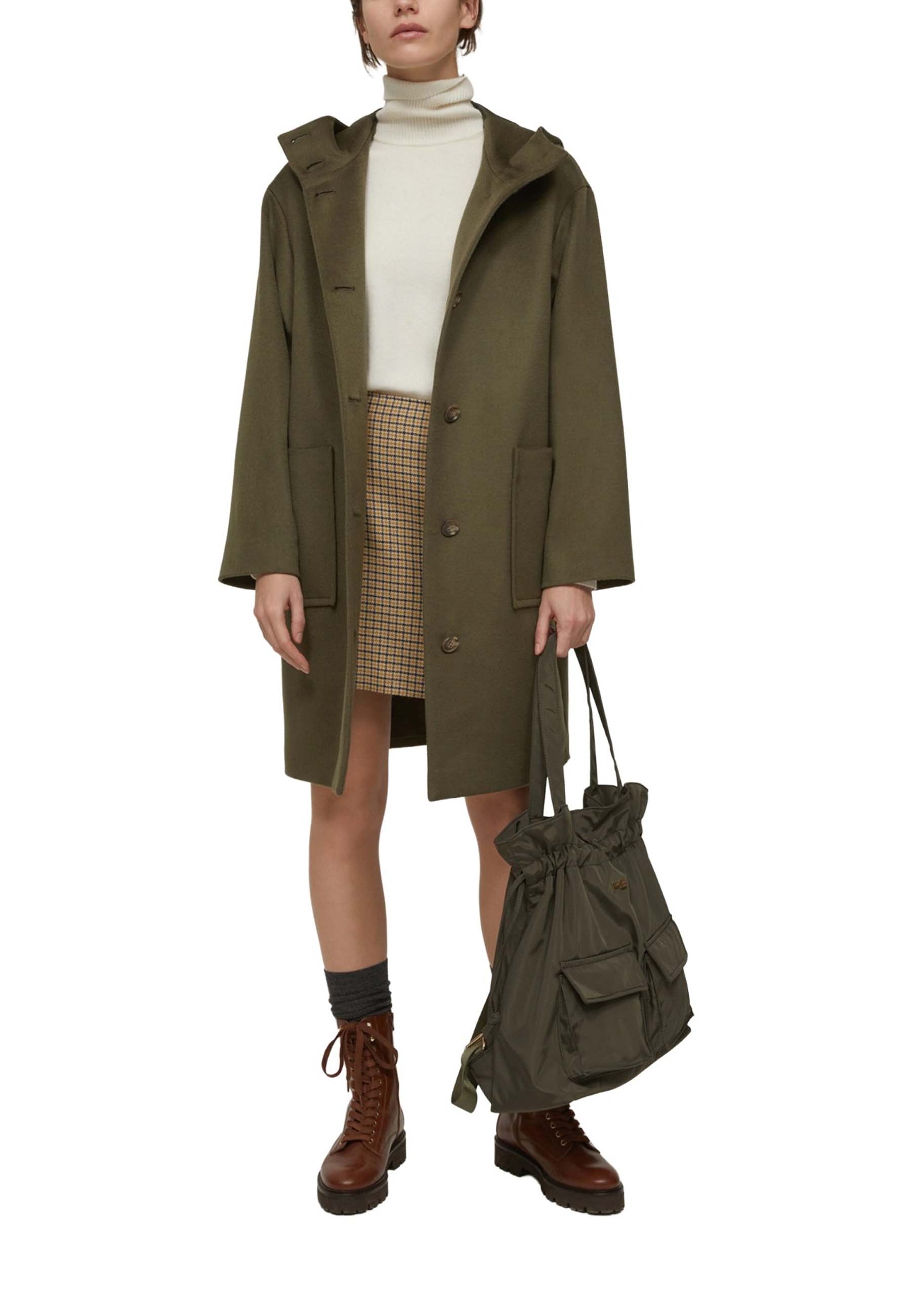 Maglia a collo alto Bianco Pennyblack