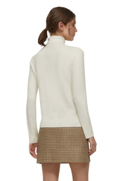 Maglia a collo alto Bianco Pennyblack