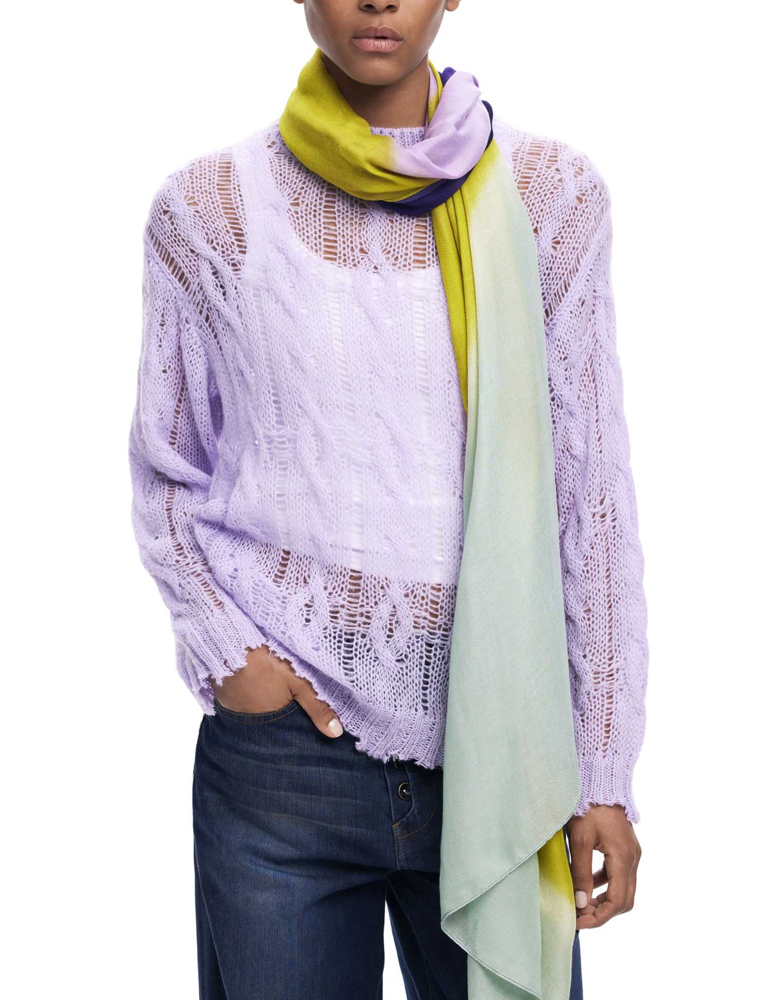 Sciarpe Viola Desigual