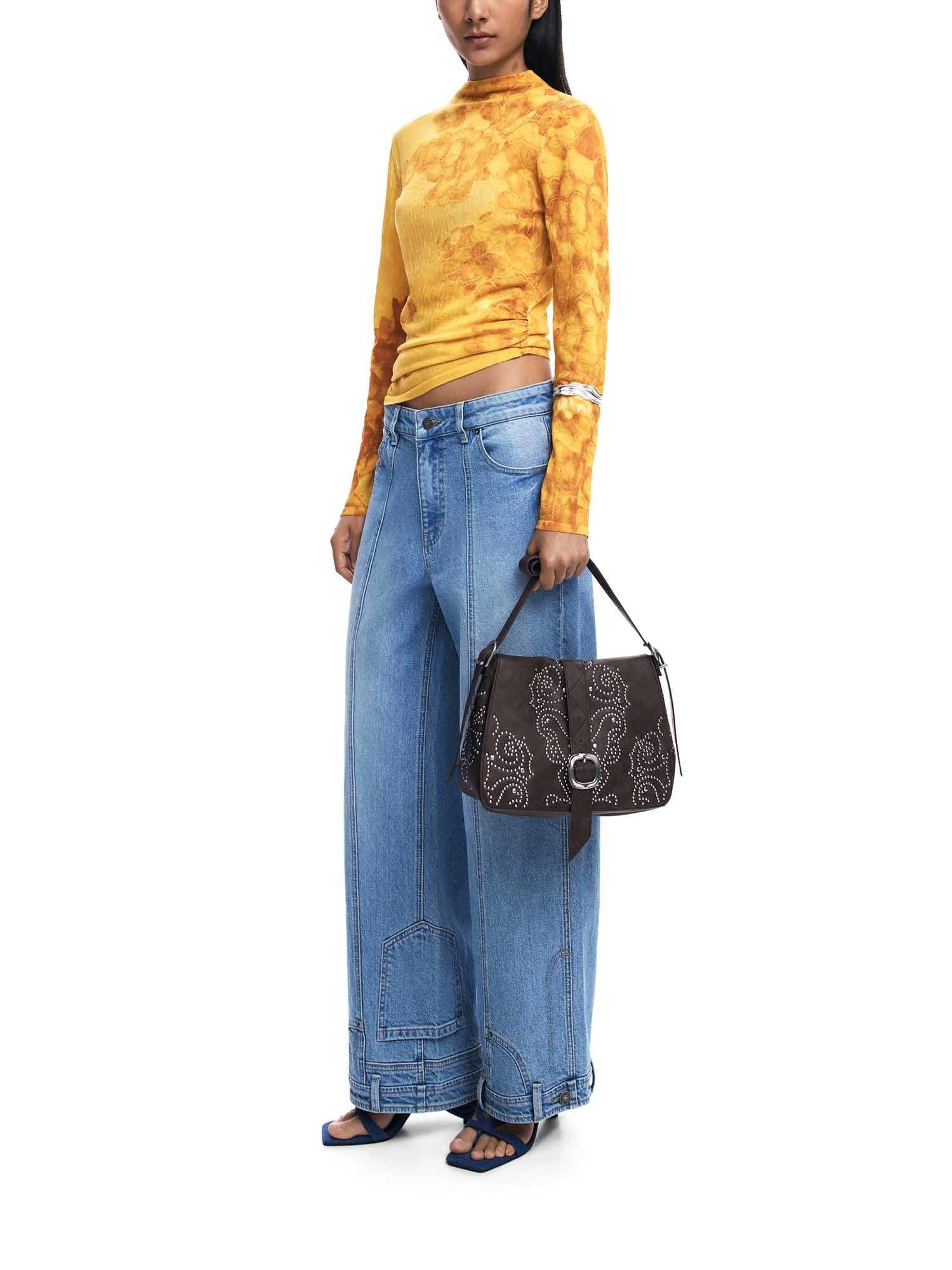 Borse a spalla Grigio Desigual