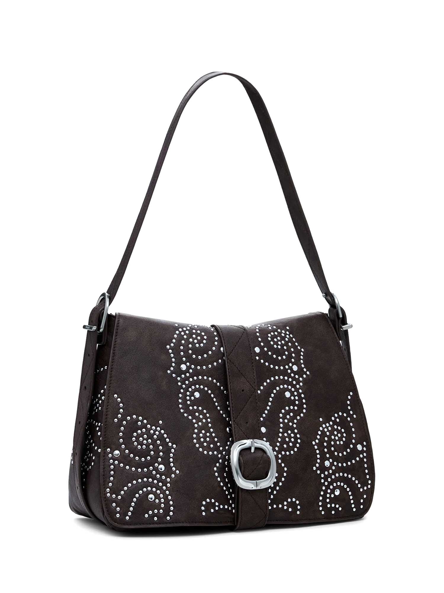 Borse a spalla Grigio Desigual