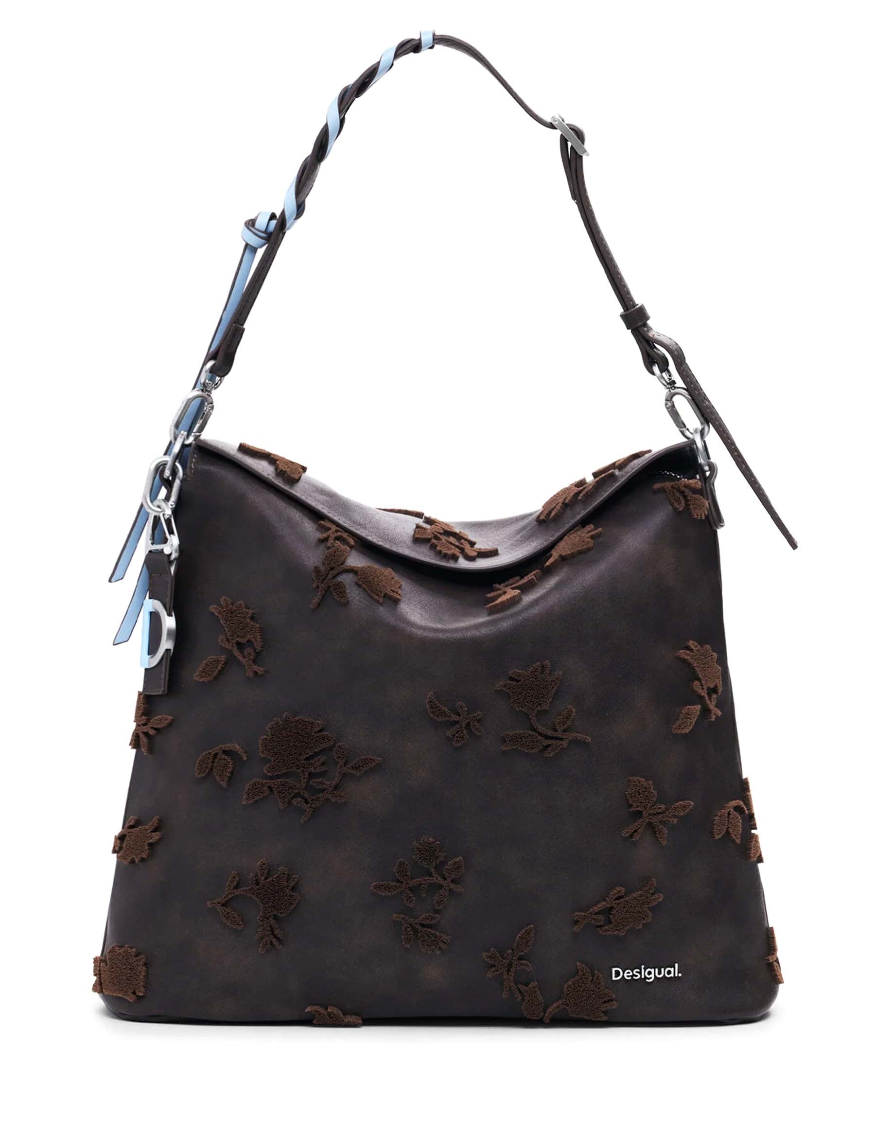 Borse a spalla Marrone Desigual