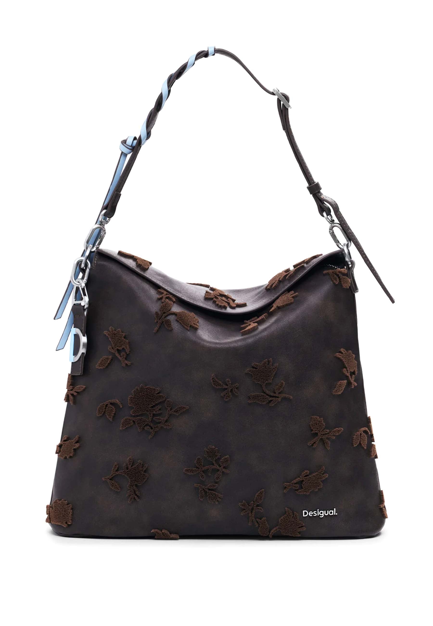 Borse a spalla Marrone Desigual