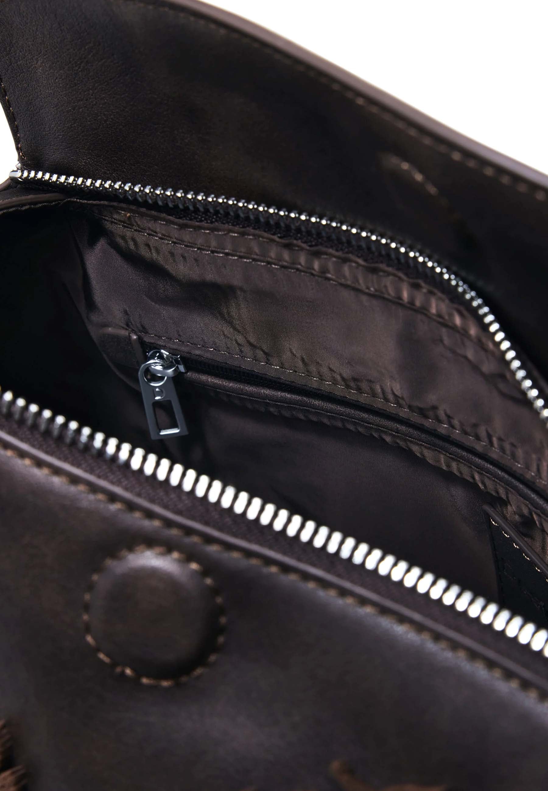 Borse a spalla Marrone Desigual