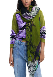 Sciarpe Verde Desigual