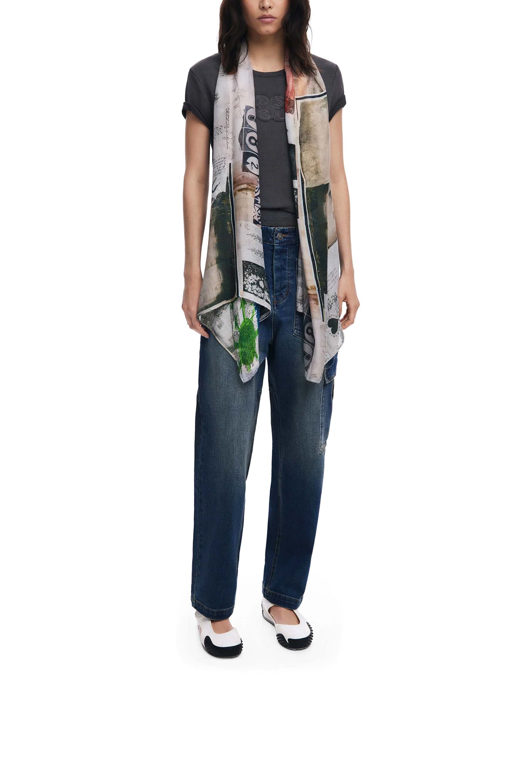 Foulard Bianco Desigual