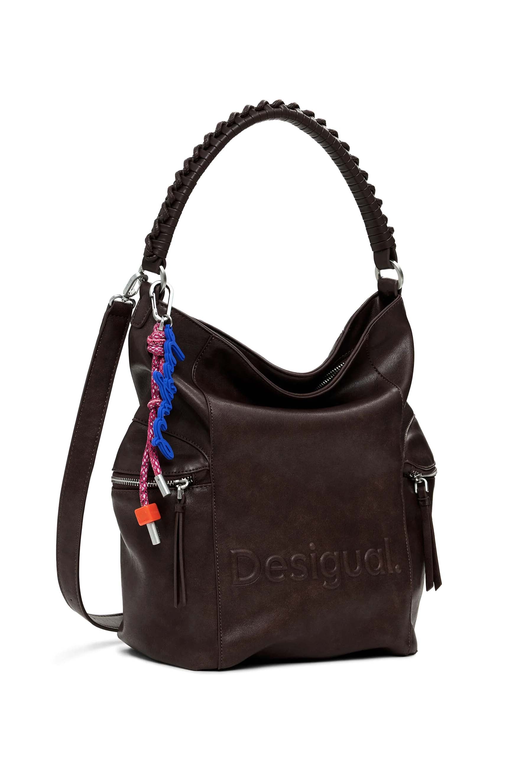 Borse a spalla Marrone Desigual