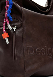 Borse a spalla Marrone Desigual