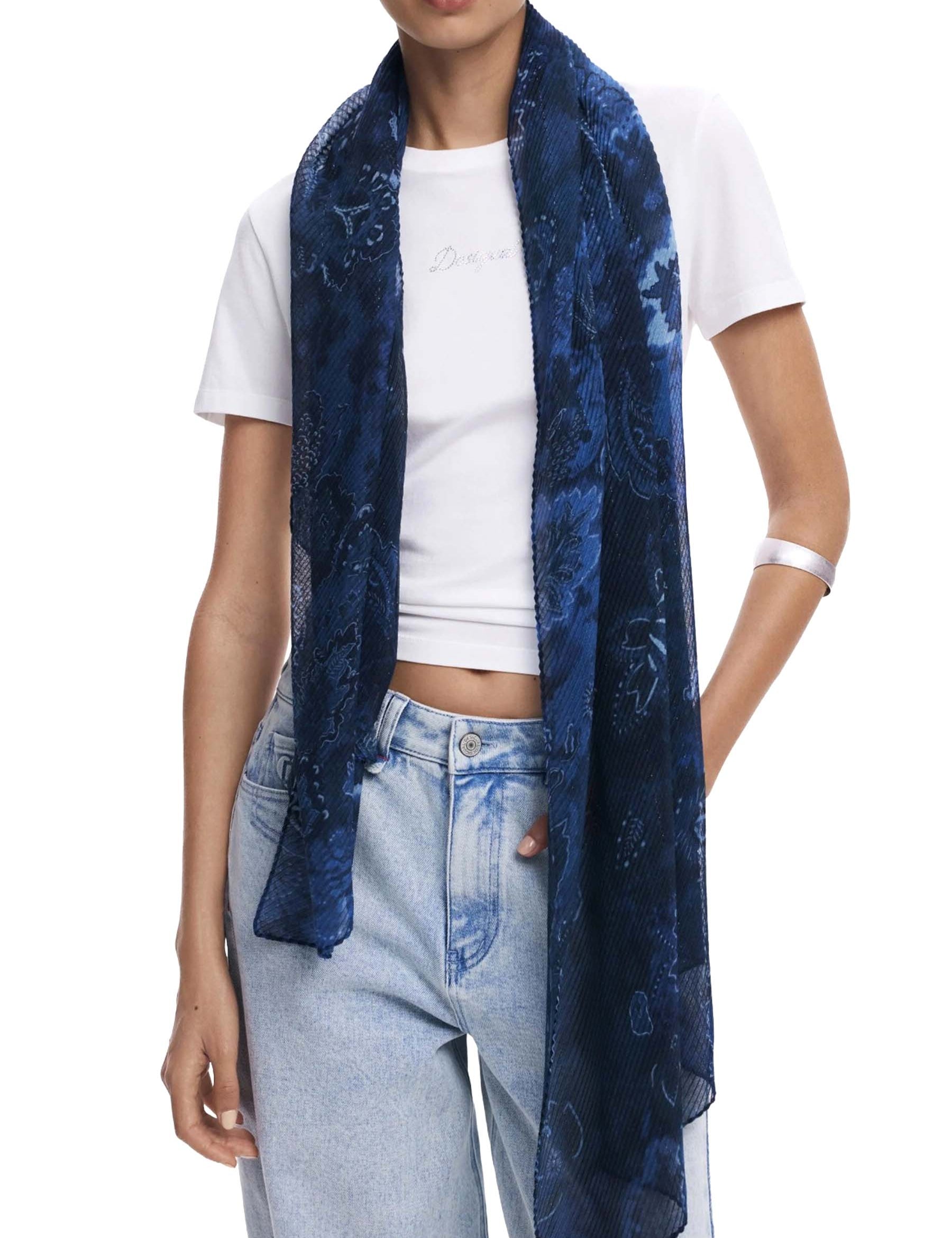 Sciarpe Blu Desigual