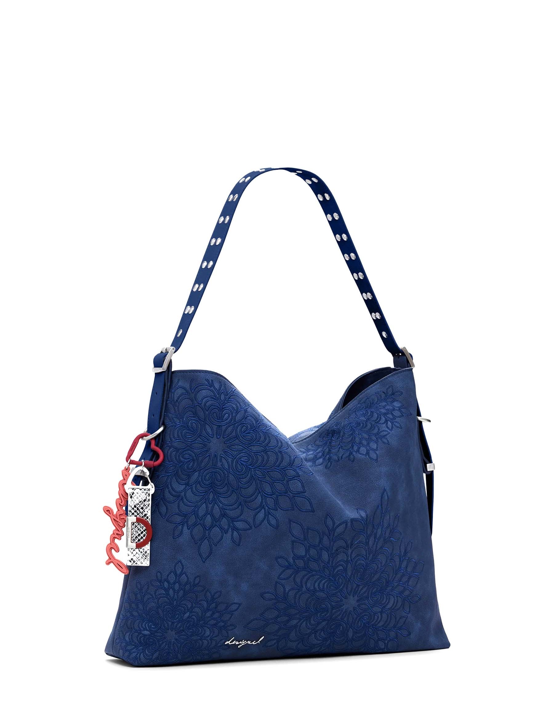 Borse a spalla Blu Desigual
