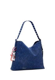 Borse a spalla Blu Desigual