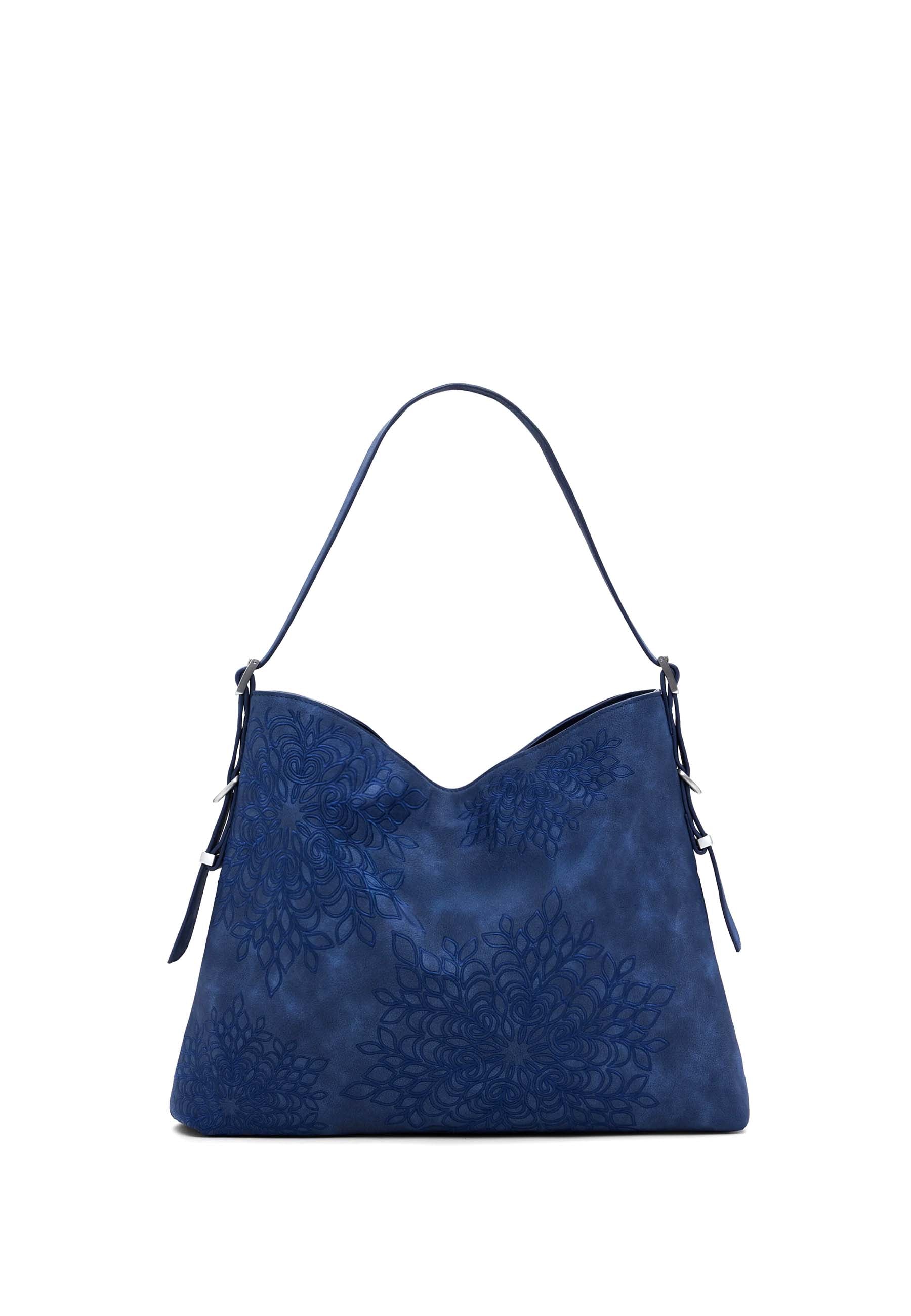 Borse a spalla Blu Desigual