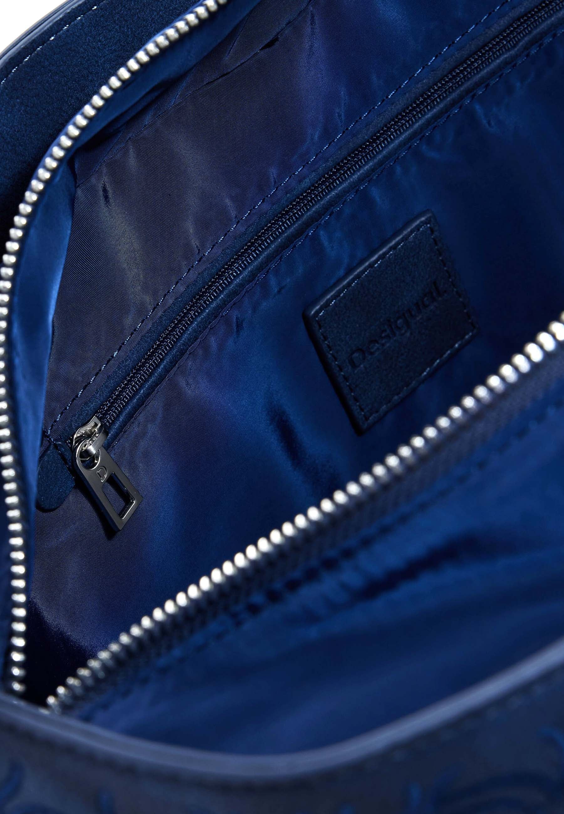 Borse a spalla Blu Desigual