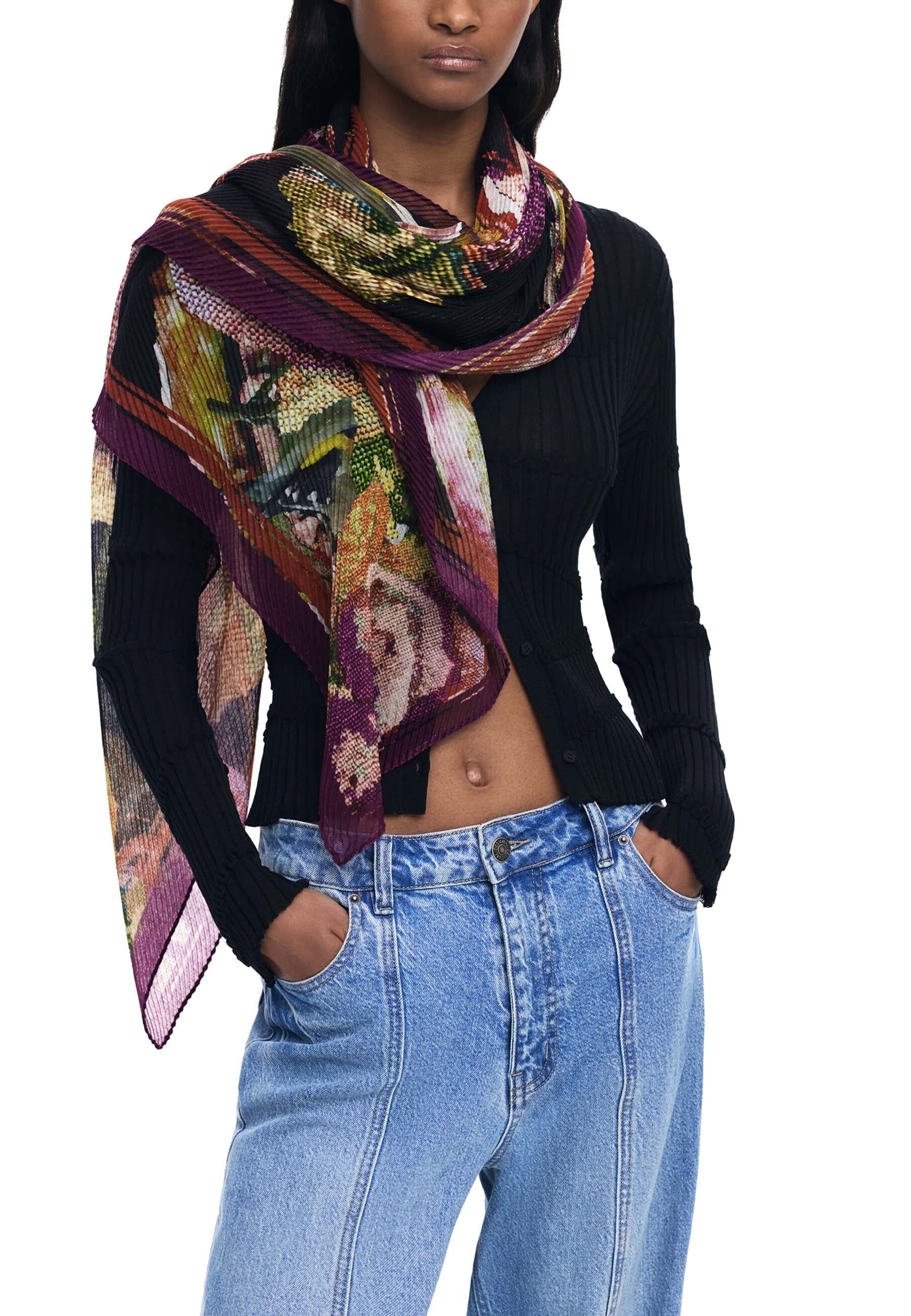 Foulard Nero Desigual