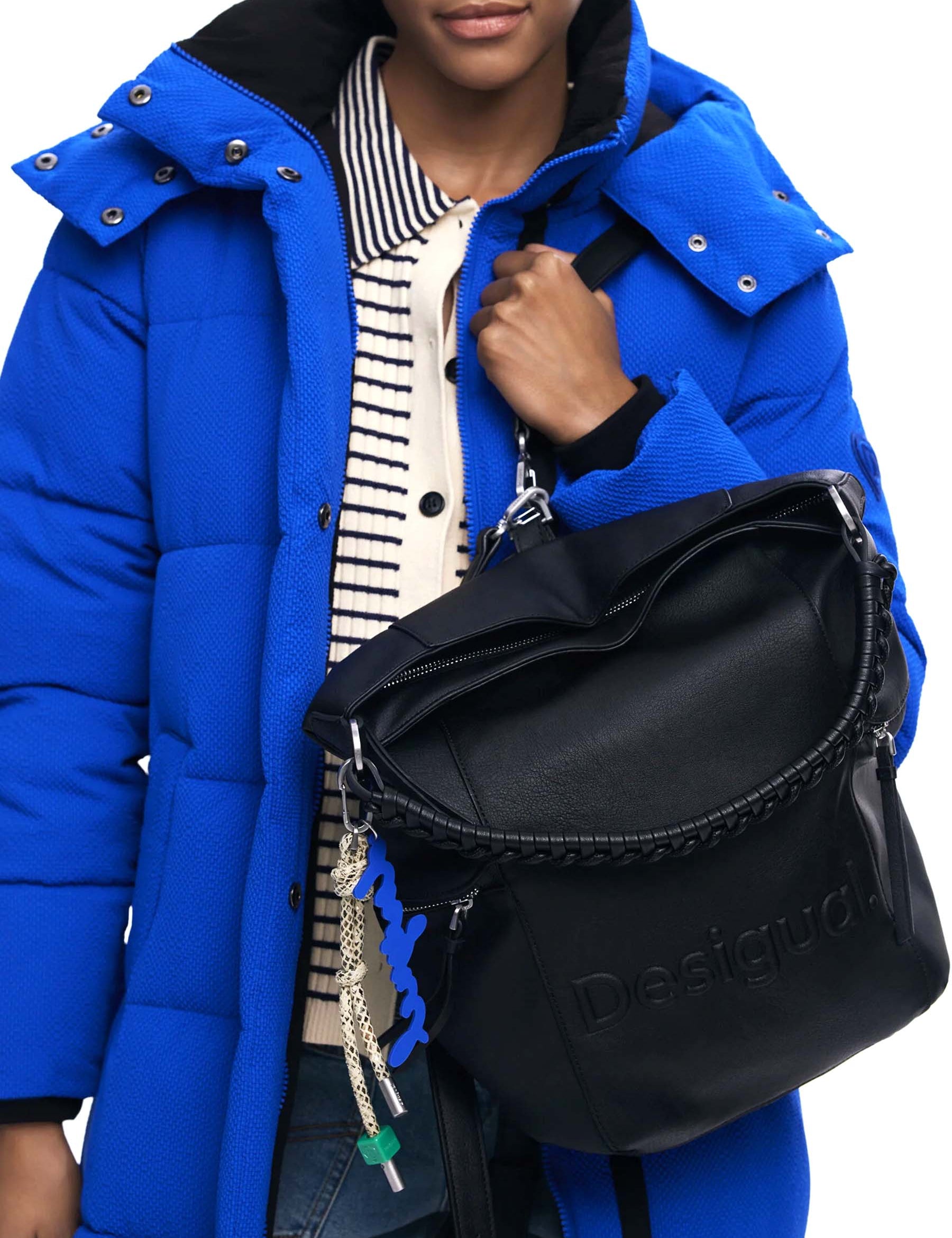 Borse a spalla Nero Desigual