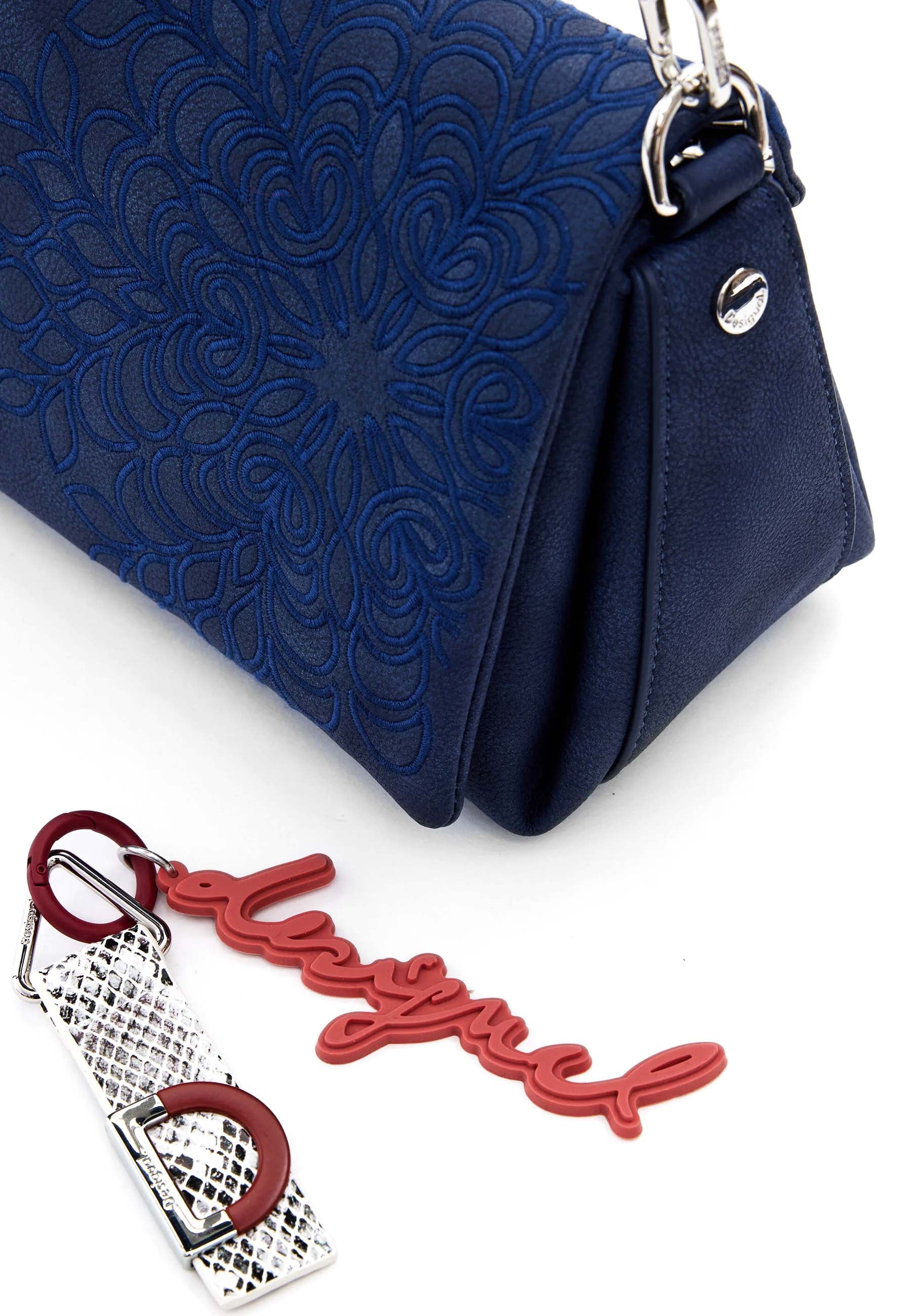 Tracolla Blu Desigual